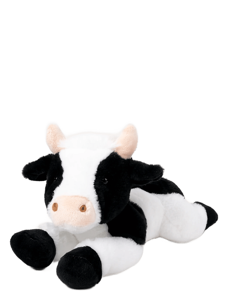 Teddykompaniet - Teddy Farm, Lying cow - kuscheltiere - black - 0
