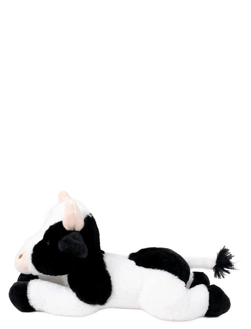 Teddykompaniet - Teddy Farm, Lying cow - kuscheltiere - black - 1