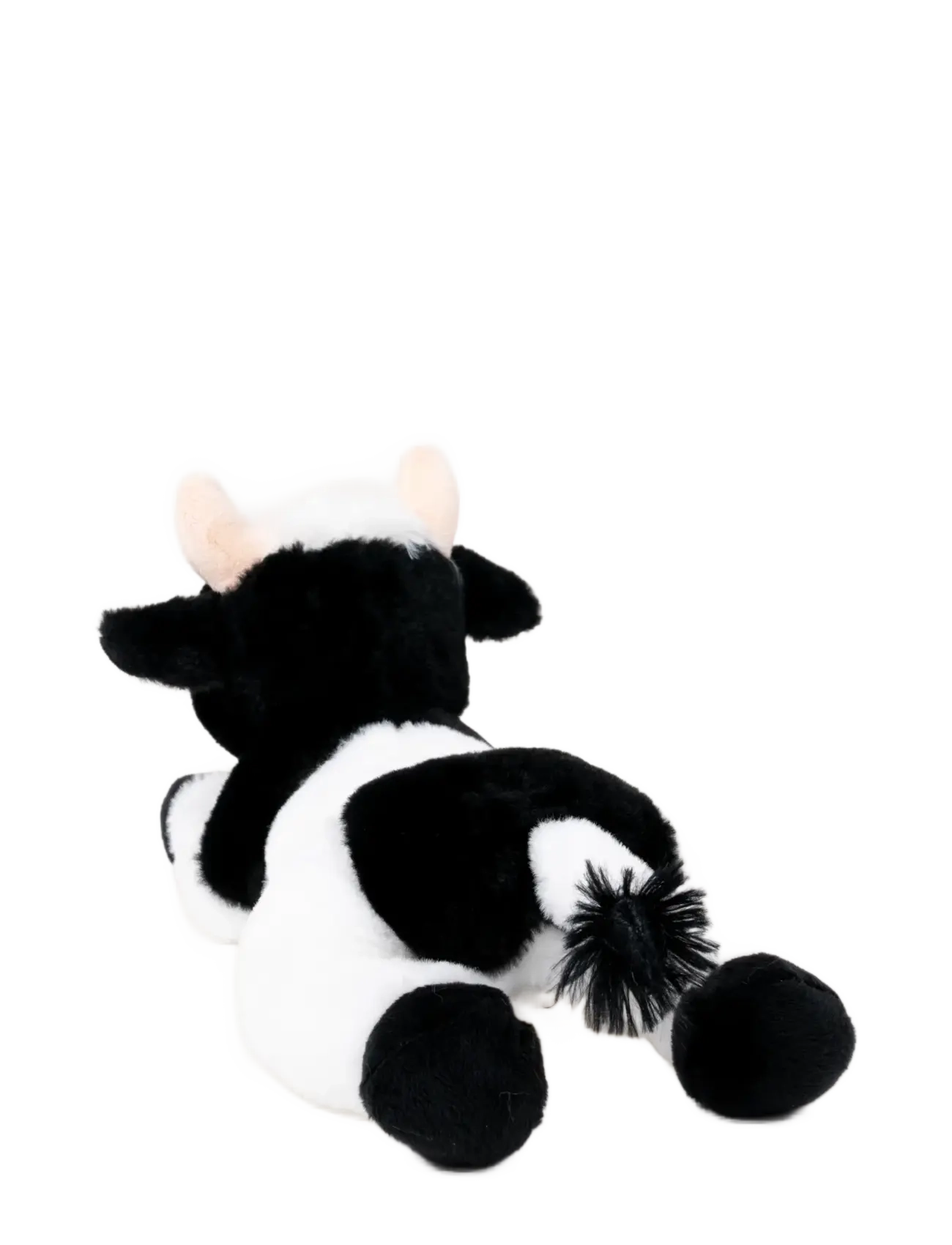 Teddykompaniet - Teddy Farm, Lying cow - laveste priser - black - 2