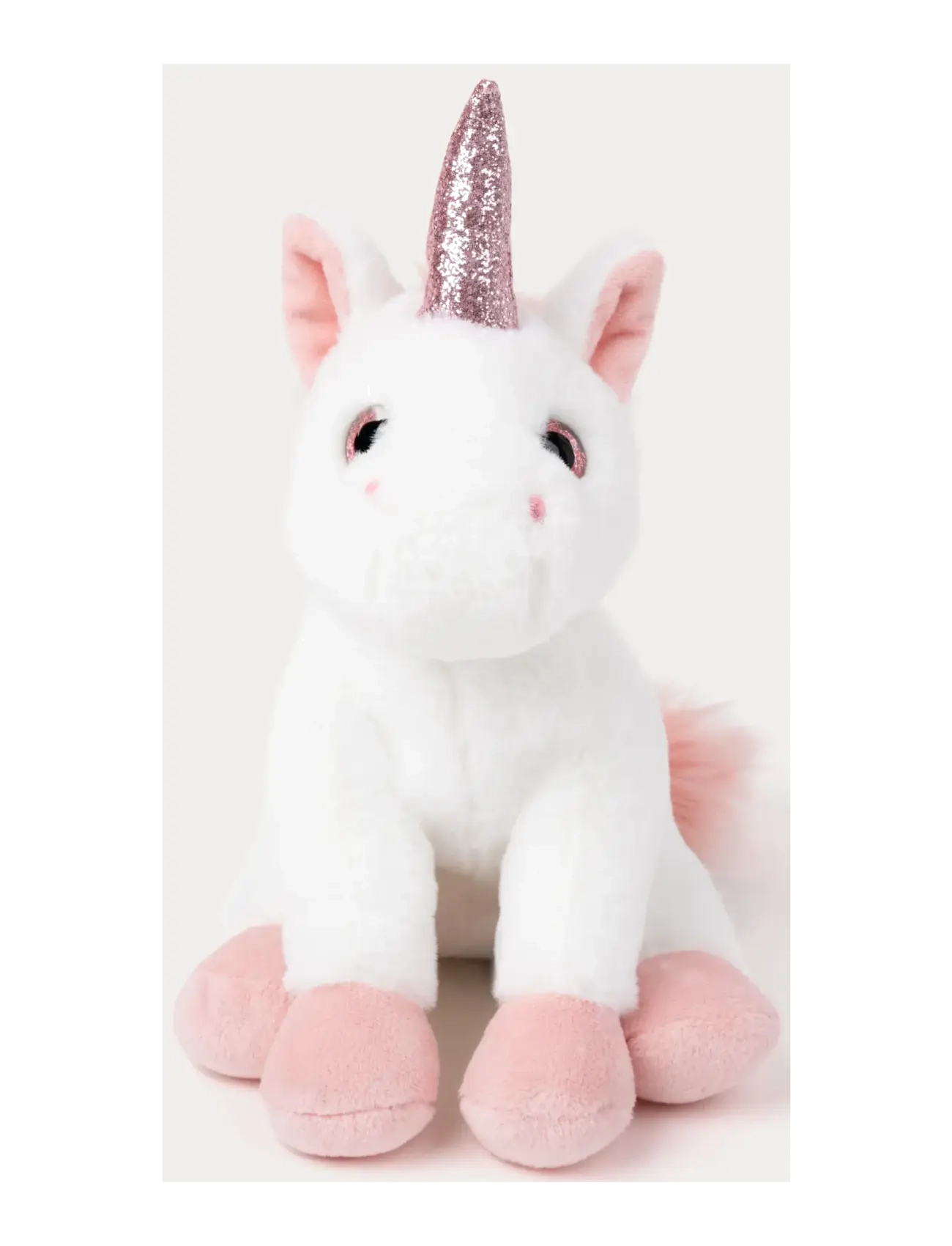 Teddykompaniet Unicorn, White, 25 cm, Soft Spielzeug, Weiß - Stuffed Animals, Kinder