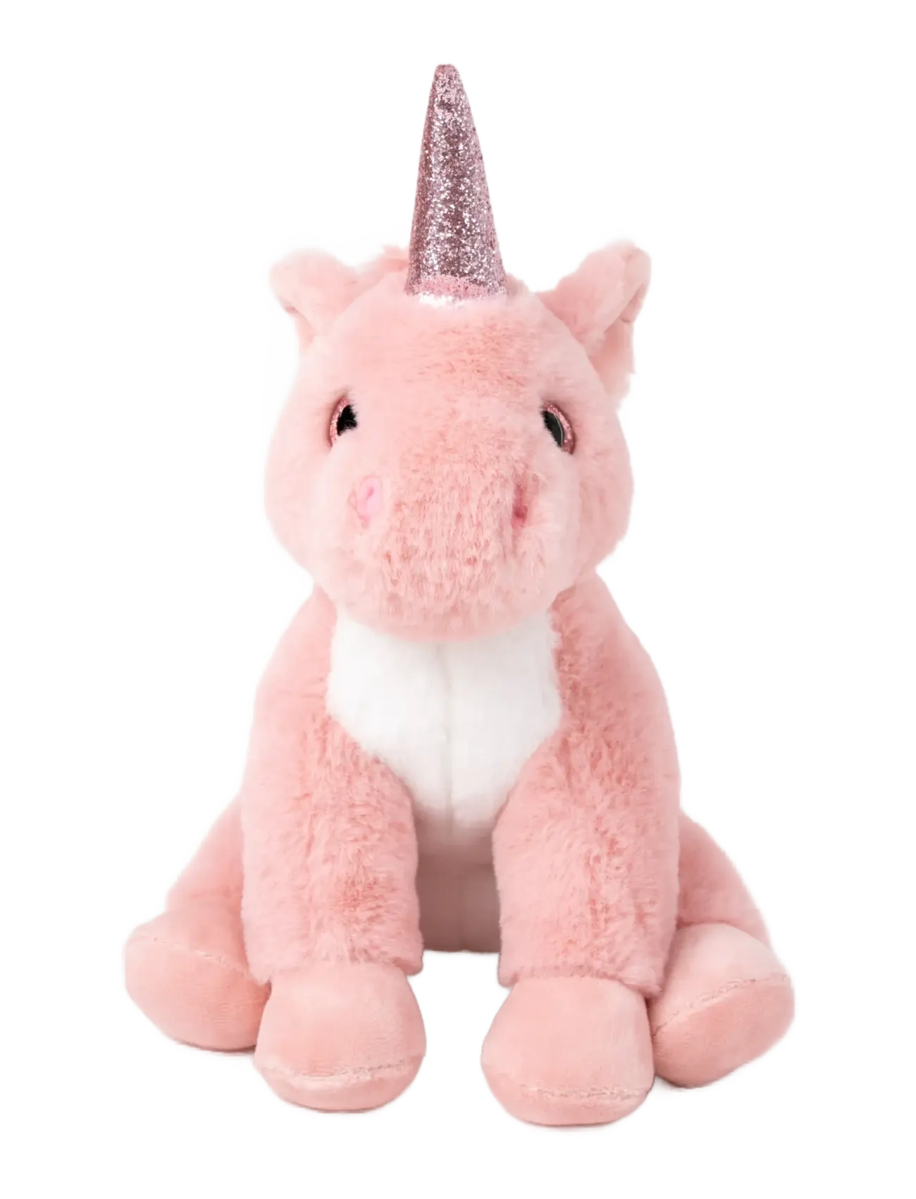 Teddykompaniet Unicorn, Pink, 25 cm, Pink, Soft Legetøj > Stuffed Animals, Børn
