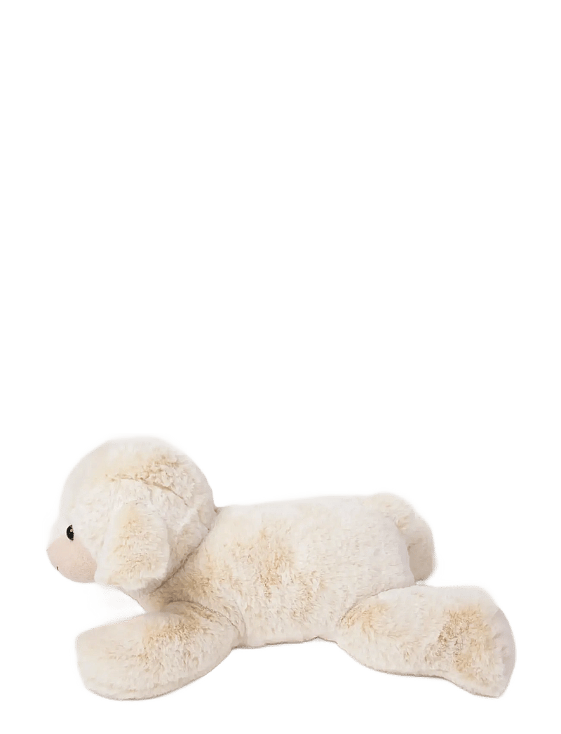 Teddykompaniet - Lying lamb - pehmed loomad - white - 1