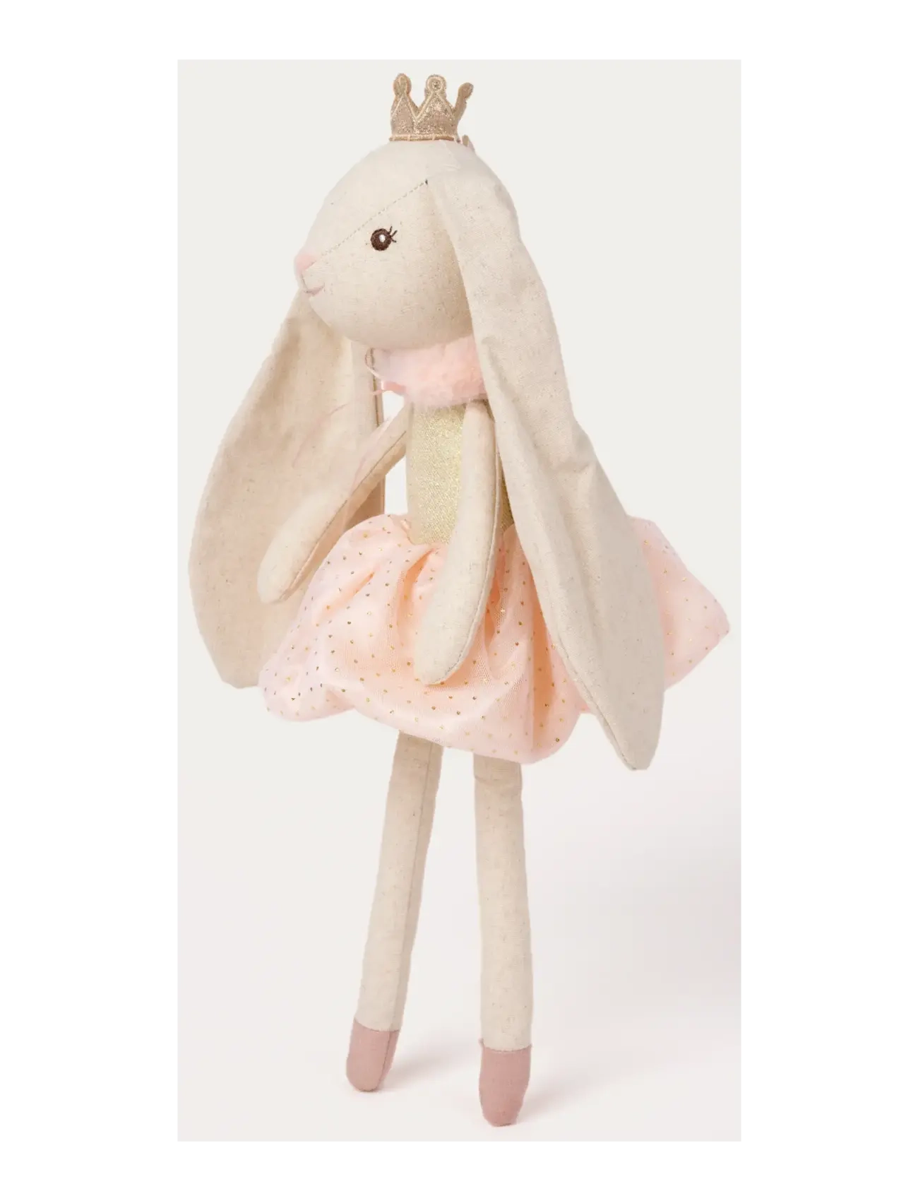 Teddykompaniet - Ballerinas, rabbit Line - madalaimad hinnad - white - 1