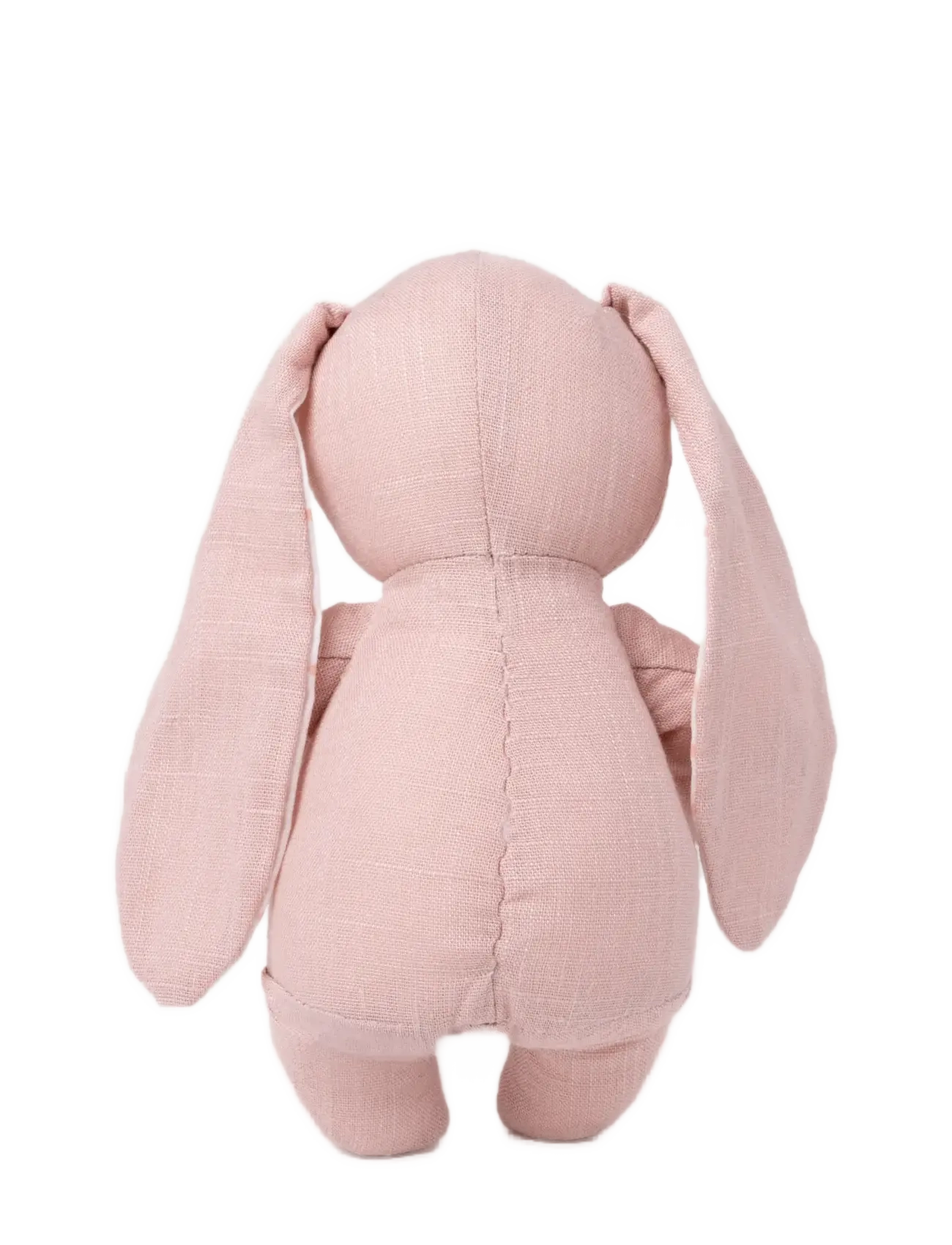 Teddykompaniet - Elina, rabbit in cotton and linen fabric, pink - animaux en peluche - pink - 2