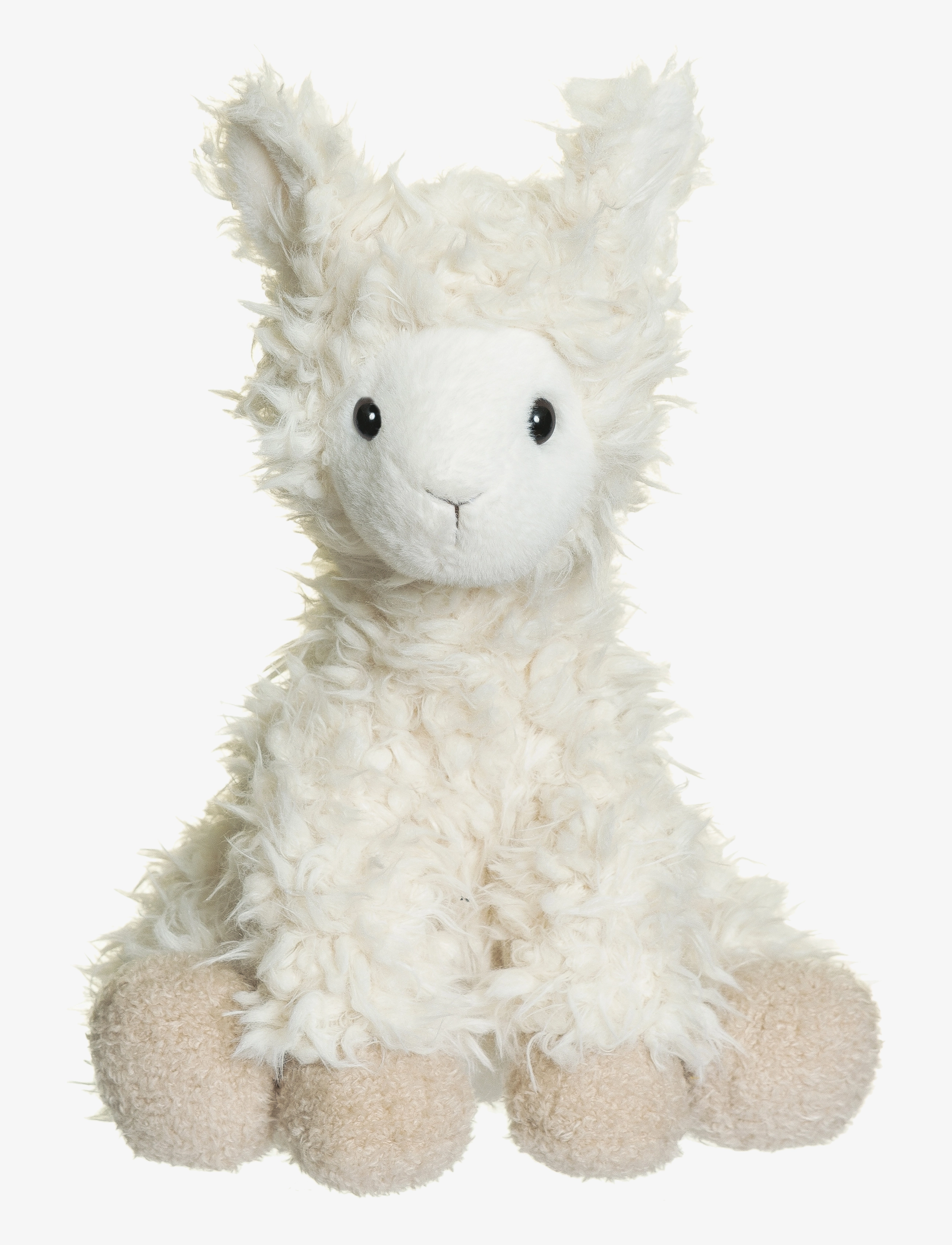 TEDDYKOMPANIET Lama, Liam Weiß - H:32CM - Kinder