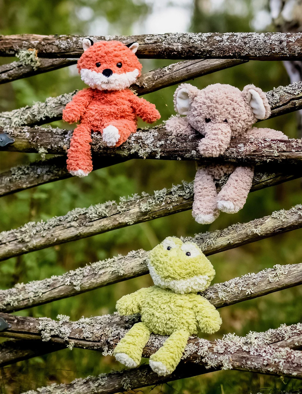 Teddykompaniet - Retro Pals, Elephant - pehmed loomad - grey - 0