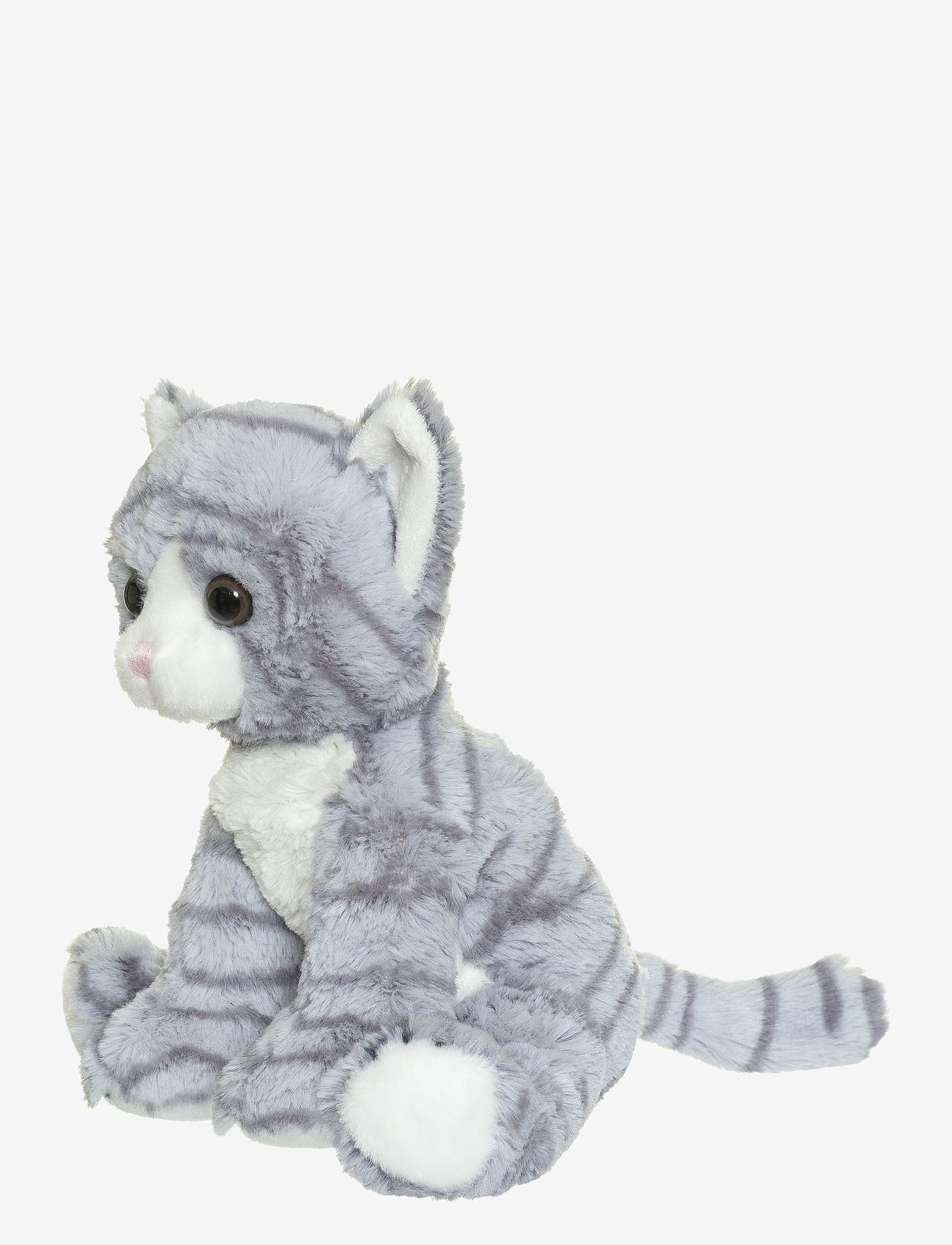 Teddykompaniet - Cat Friends, Grey Striped - tøjdyr - grey - 1