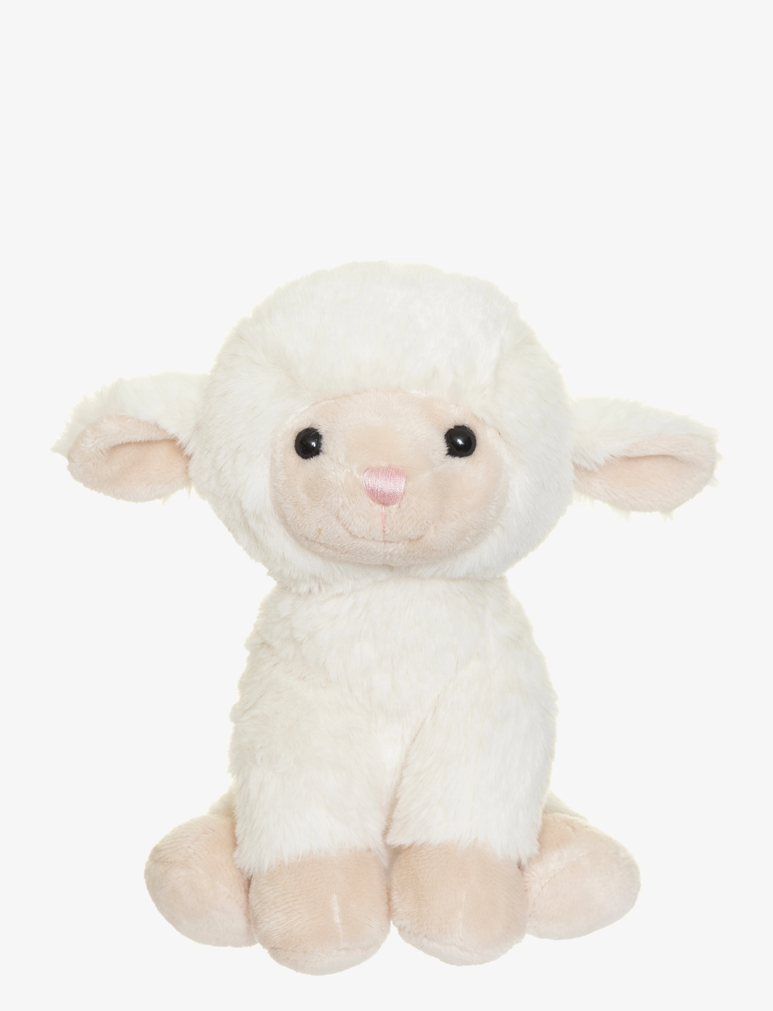 TEDDYKOMPANIET Teddy Farm, Sitting Lamb Weiß - H:18CM - Kinder