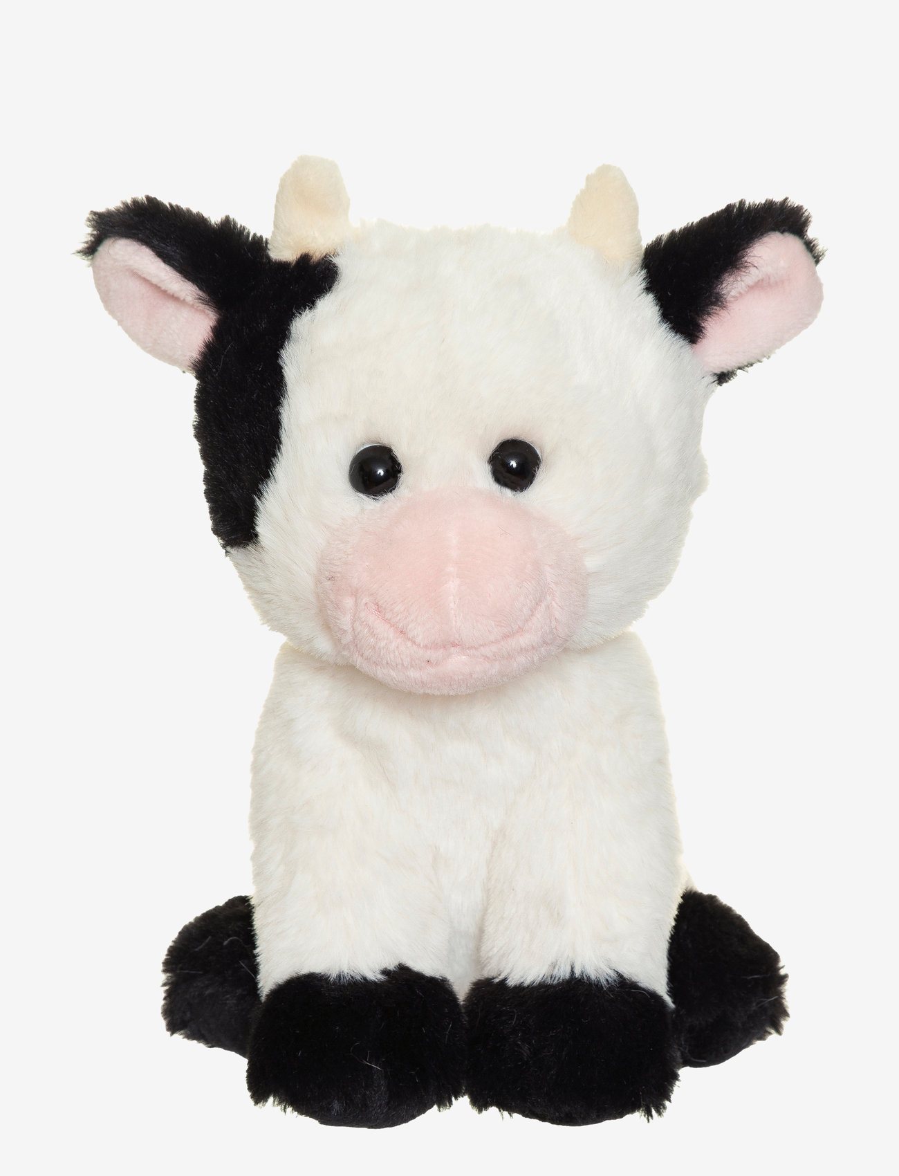 Teddykompaniet - Teddy Farm, Sitting Cow - stuffed animals - white - 1
