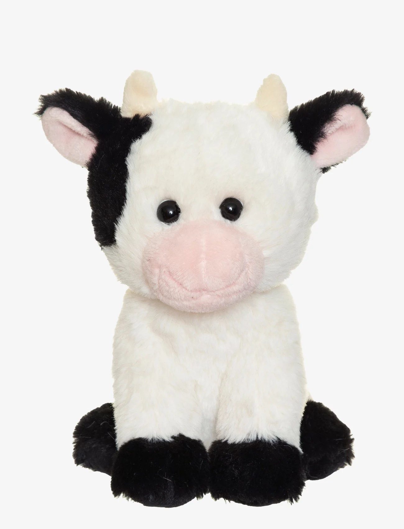 Teddykompaniet - Teddy Farm, Sitting Cow - white - 0