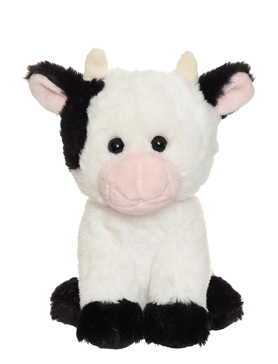 Teddykompaniet - Teddy Farm, Sitting Cow - animaux en peluche - white - 1