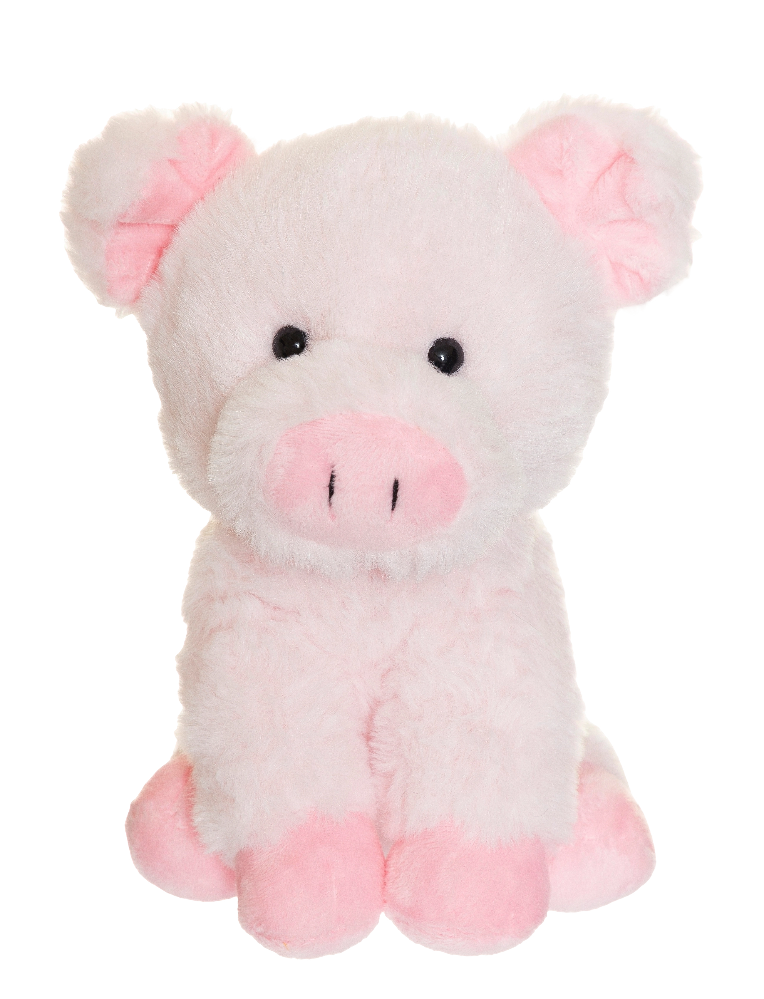 TEDDYKOMPANIET Teddy Farm, Sitting Pig Pink - H:18CM - Kinder