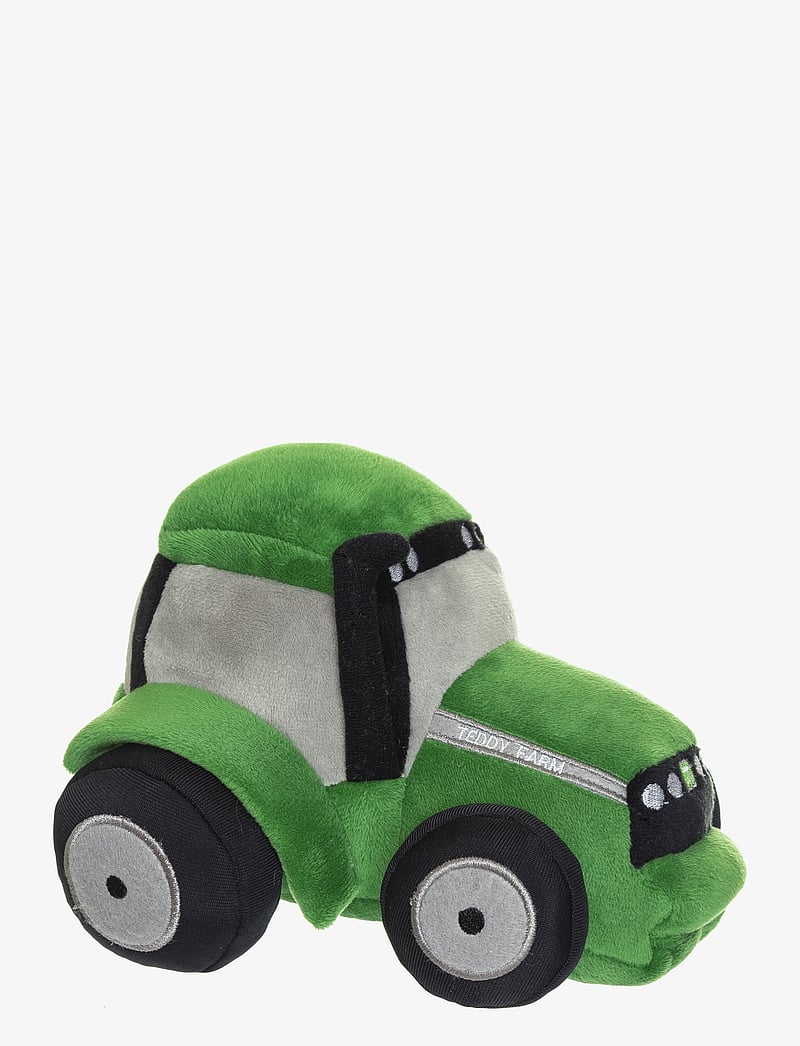 Teddykompaniet - Teddy Farm, Tractor - stuffed toys - green - 0