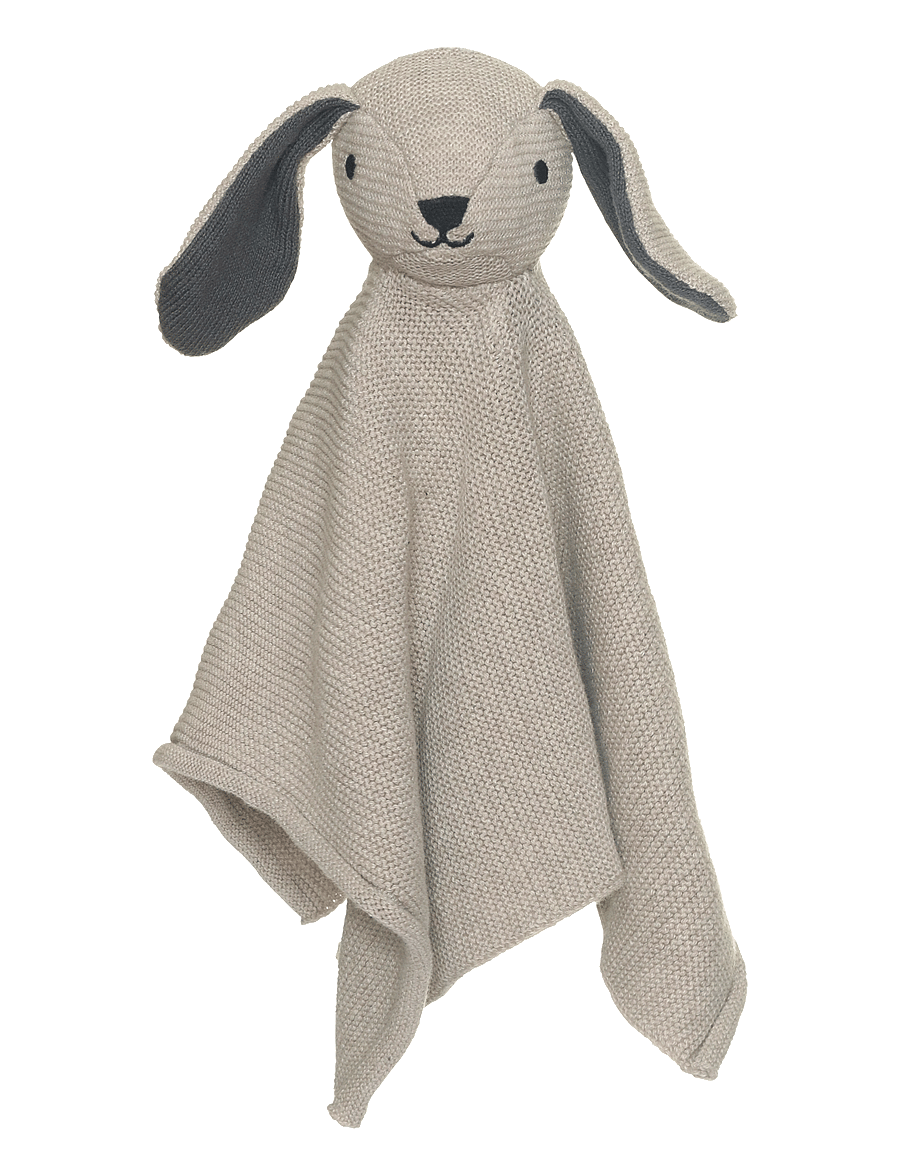 Teddykompaniet - Teddy baby, Organic Doudou Dog, Knitted - schmusetuch - beige - 0