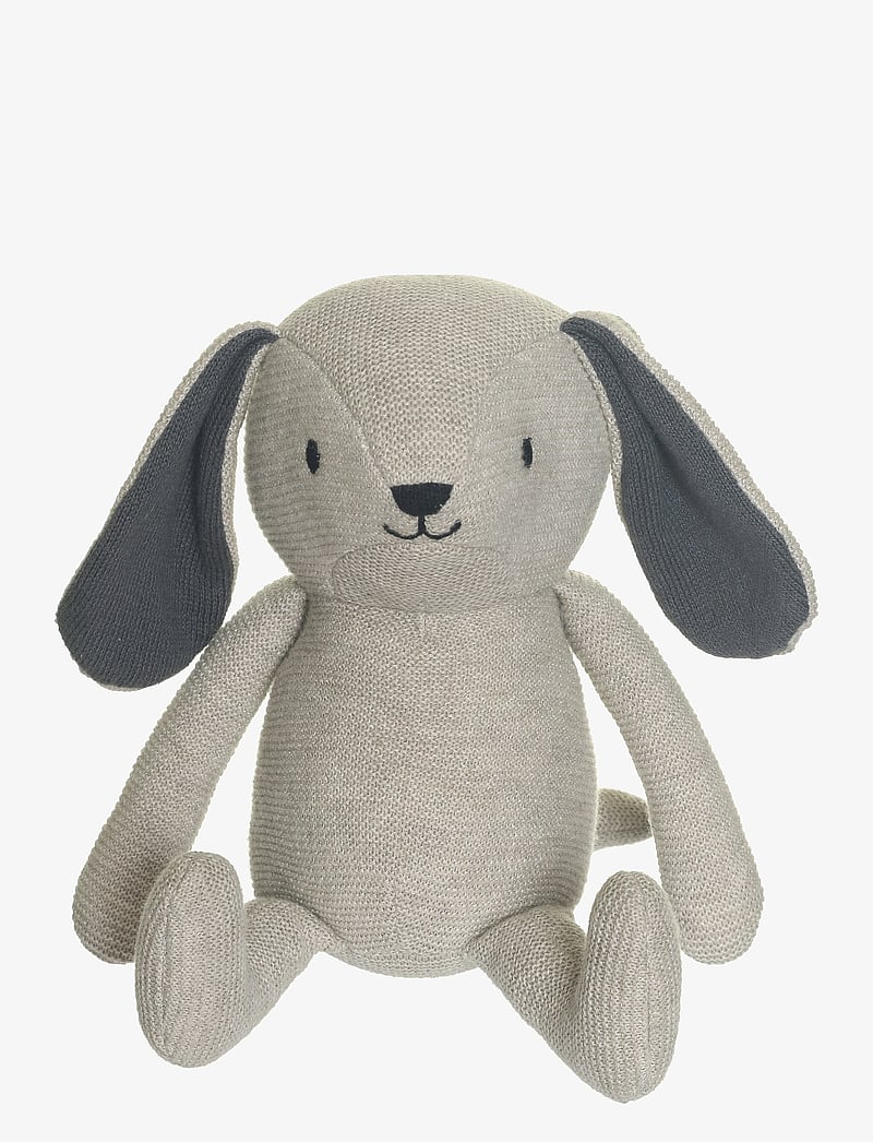 Teddykompaniet - Teddy baby, Organic Dog, Knitted - pehmed loomad - beige - 0
