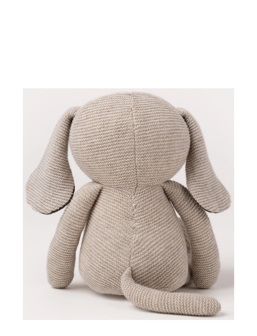 Teddykompaniet - Teddy baby, Organic Dog, Knitted - pehmed loomad - beige - 1