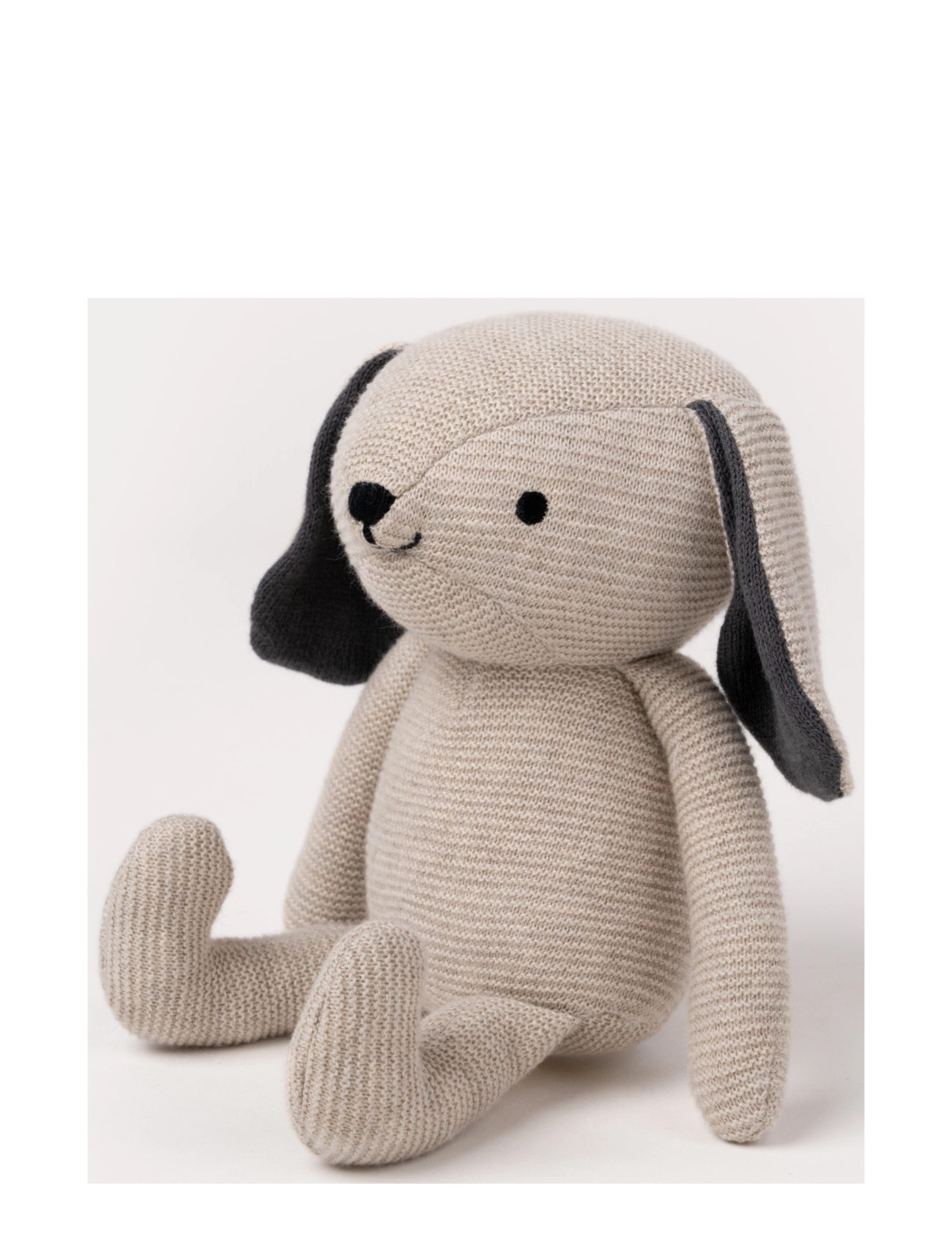 Teddykompaniet - Teddy baby, Organic Dog, Knitted - pehmed loomad - beige - 2