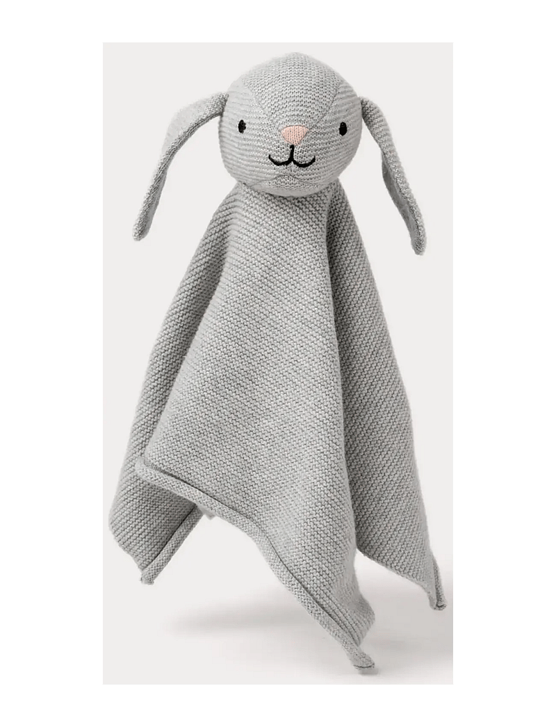 Teddykompaniet - Teddy baby, Organic Doudou Rabbit, knitted - kaisutekid - grey - 1