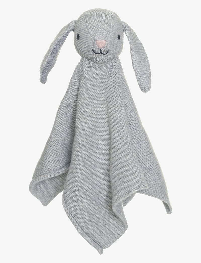 Teddykompaniet - Teddy baby, Organic Doudou Rabbit, knitted - die niedrigsten preise - grey - 0