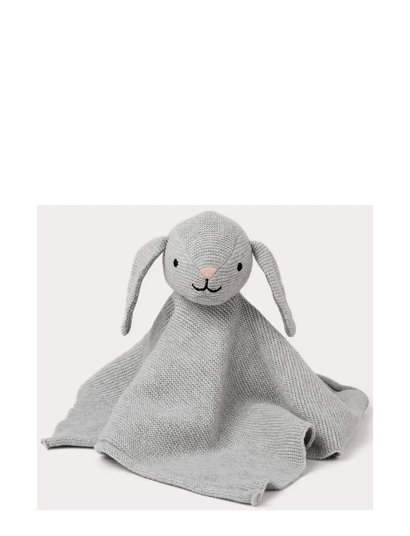 Teddykompaniet - Teddy baby, Organic Doudou Rabbit, knitted - kaisutekid - grey - 2
