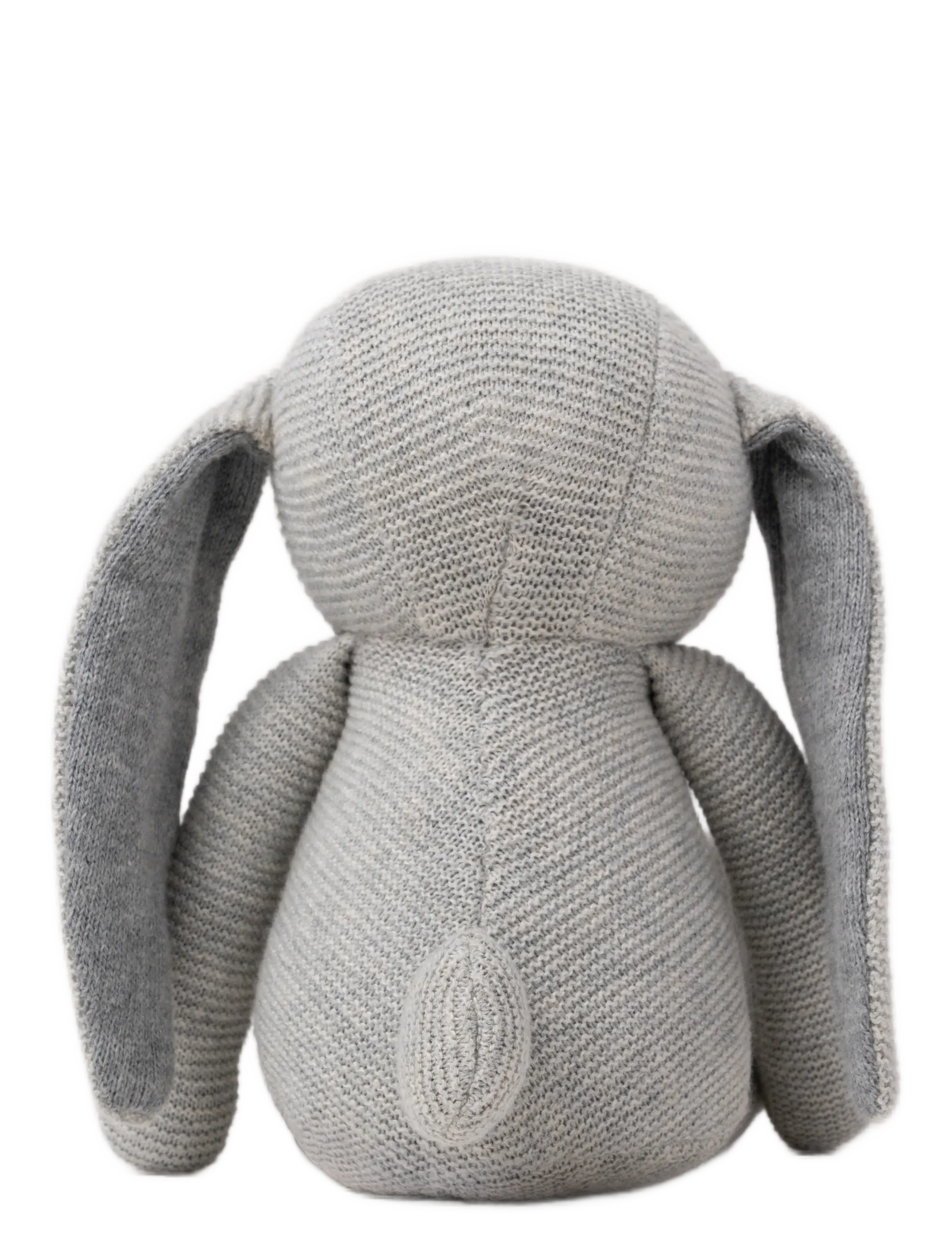 Teddykompaniet - Teddy baby, Organic Rabbit, Knitted - kuscheltiere - grey - 2