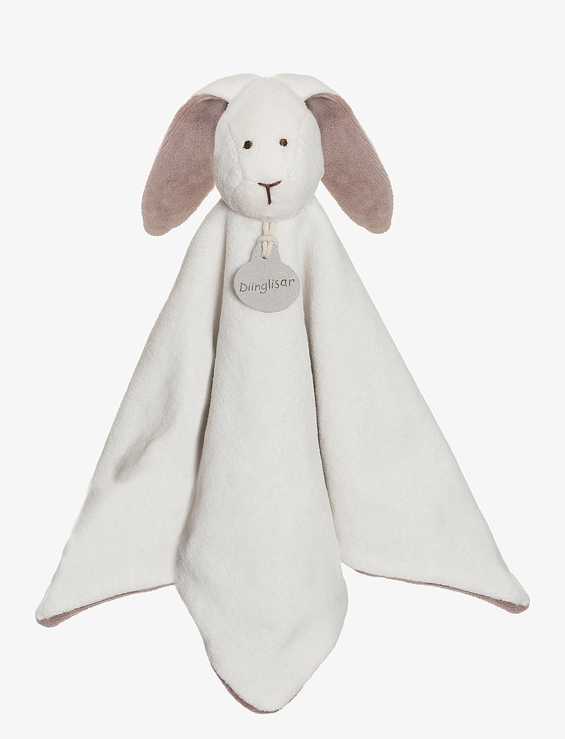Teddykompaniet - Diinglisar Organic, Rabbit Doudou - madalaimad hinnad - white - 0