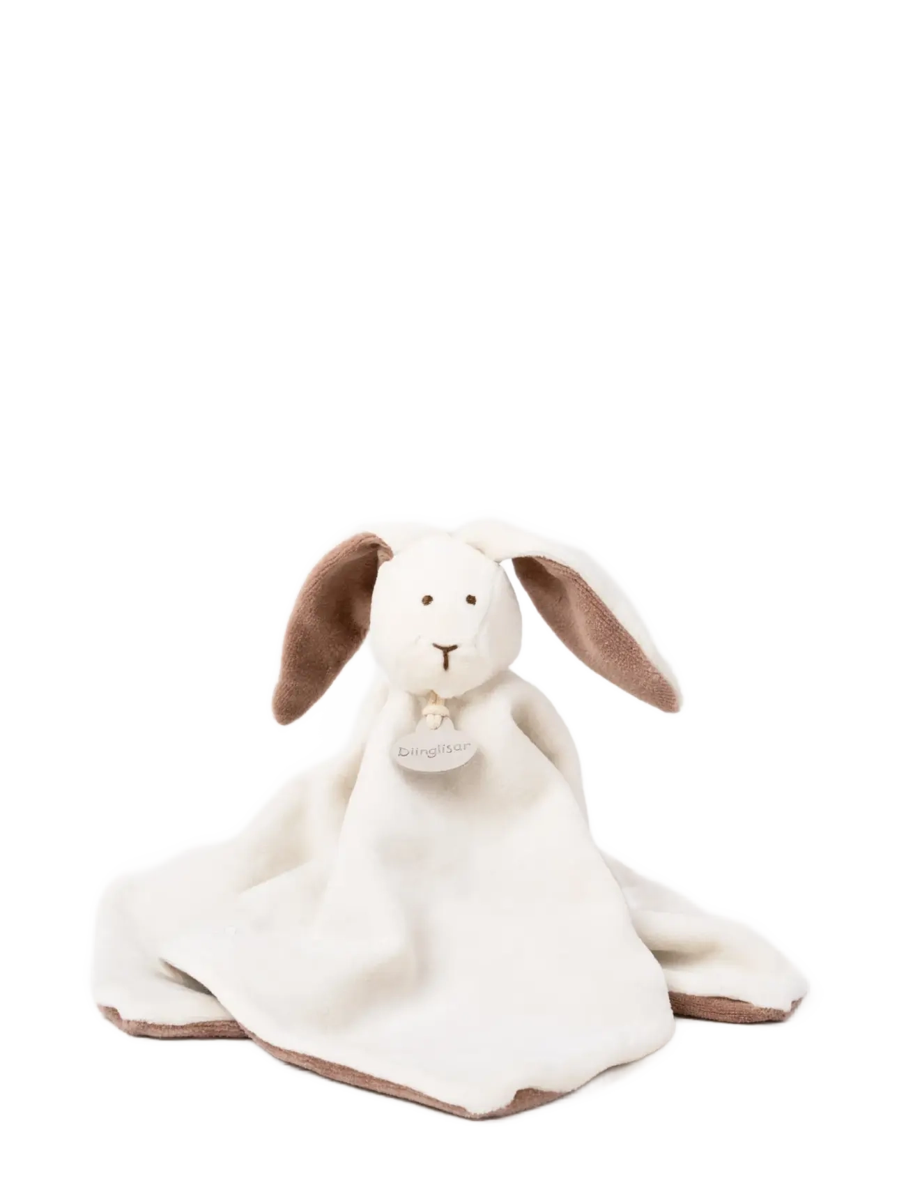 Teddykompaniet - Diinglisar Organic, Rabbit Doudou - kosekluter - white - 1