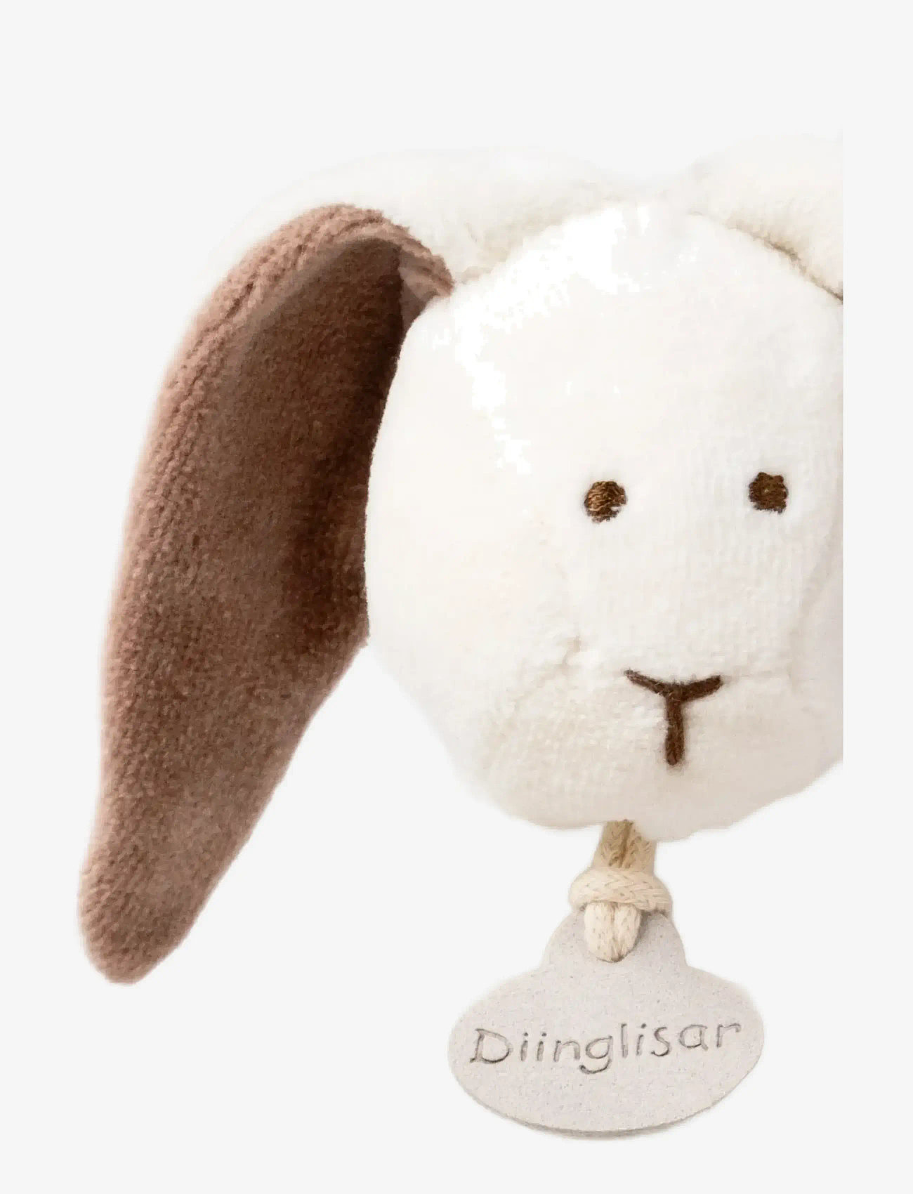 Teddykompaniet - Diinglisar Organic, Rabbit Doudou - kaisutekid - white - 2