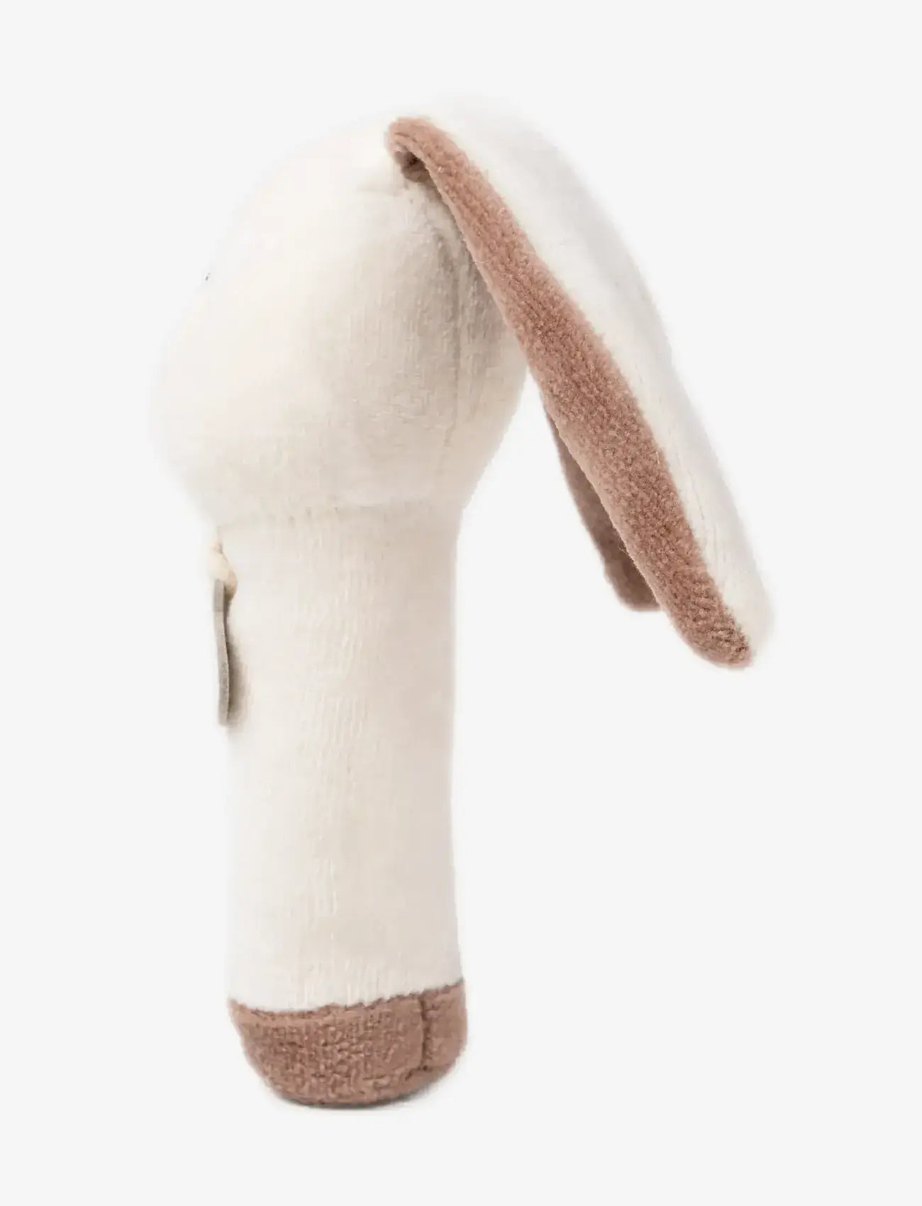 Teddykompaniet - Diinglisar Organic, Rabbit Rattle - barškučiai - white - 1