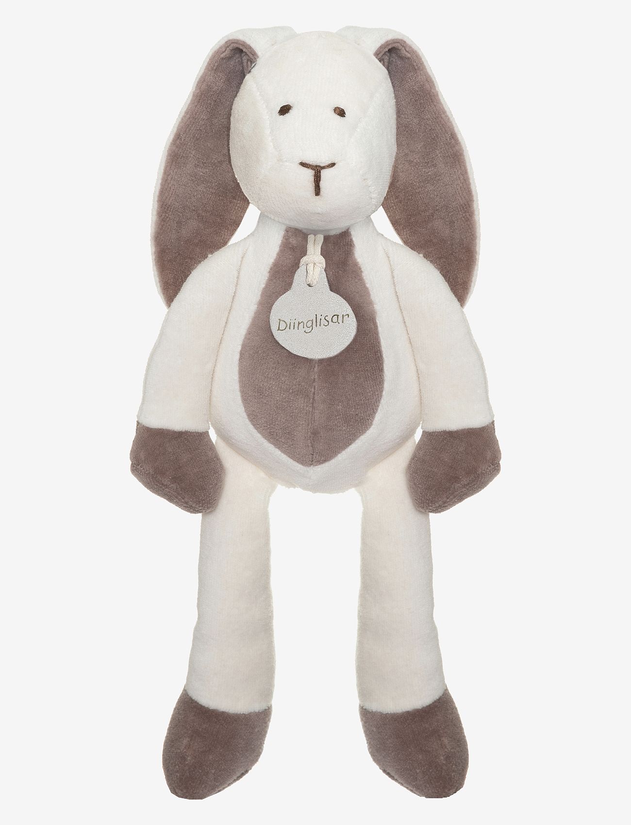 Teddykompaniet - Diinglisar Organic, Rabbit - stuffed animals - white - 0