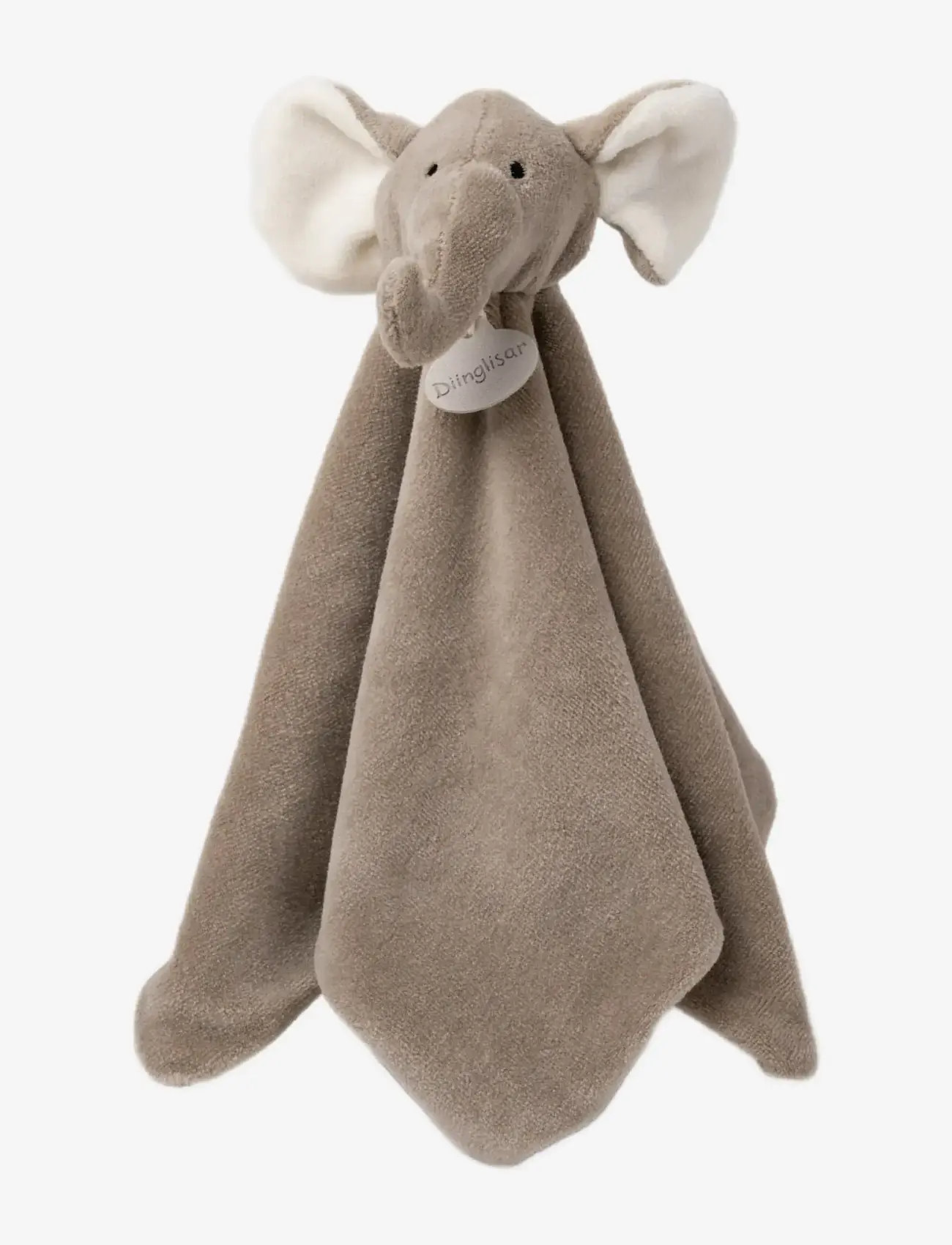 Teddykompaniet - Diinglisar Organic, Elephant Doudou - snuttefiltar - grey - 0