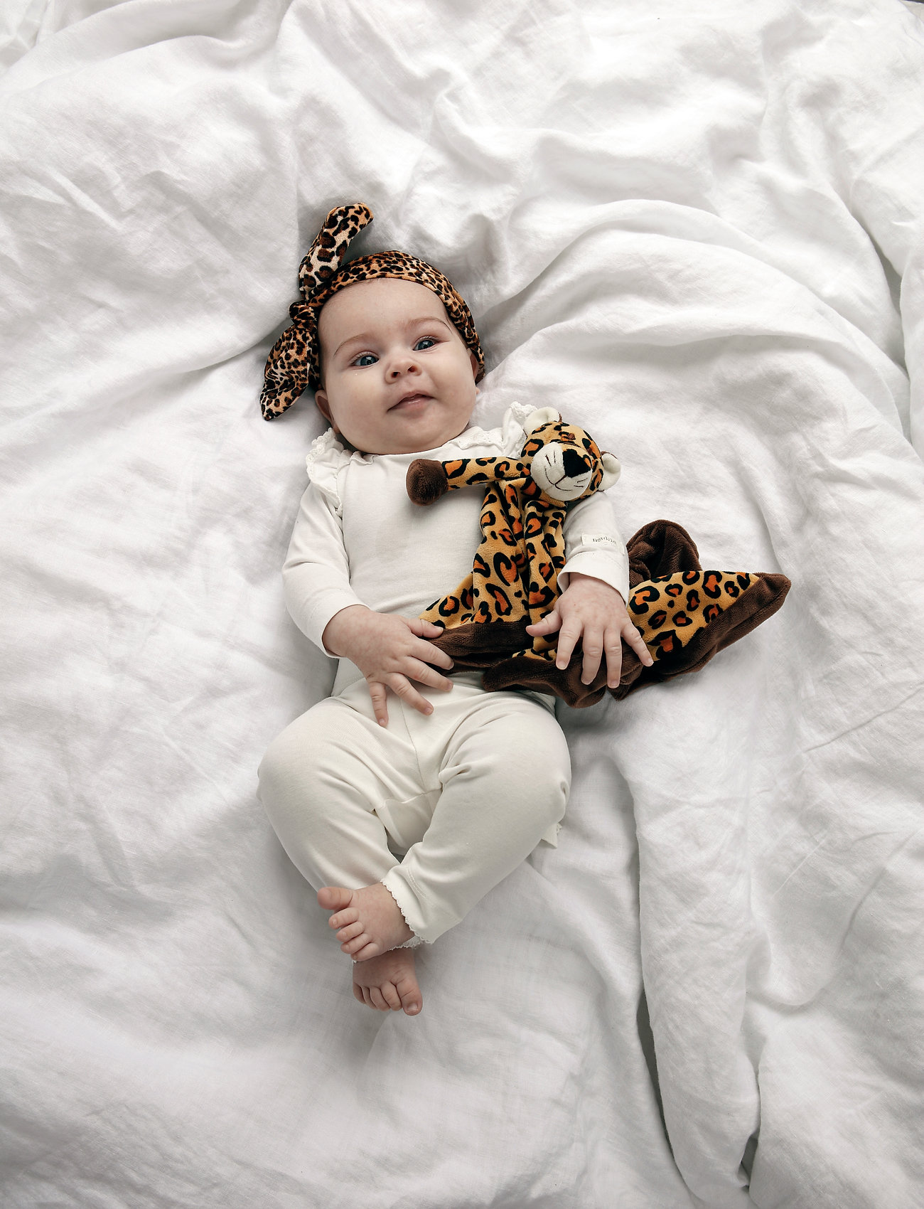 Teddykompaniet - Diinglisar SE, Leopard, Dou-dou - cuddle blankets - multi - 1