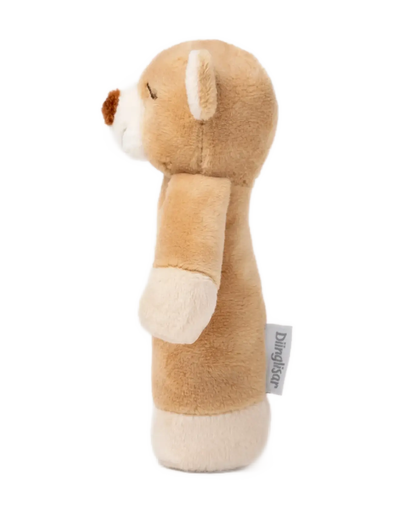 Teddykompaniet - Diinglisar, Teddybear, rattle - najniższe ceny - beige - 1