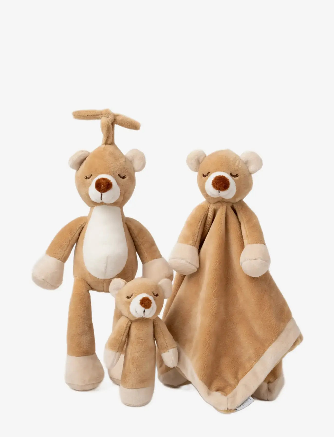 Teddykompaniet - Diinglisar, Teddybear, rattle - laveste priser - beige - 2