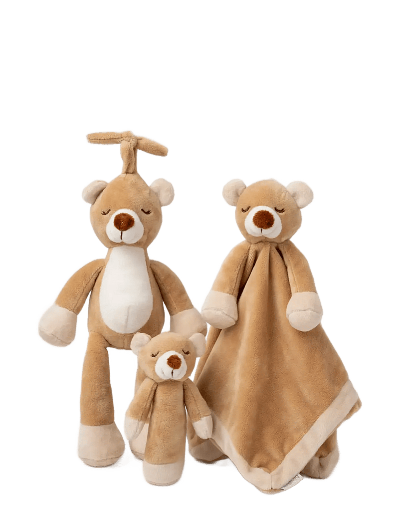 Teddykompaniet - Diinglisar, Teddybear, rattle - hringlur - beige - 2