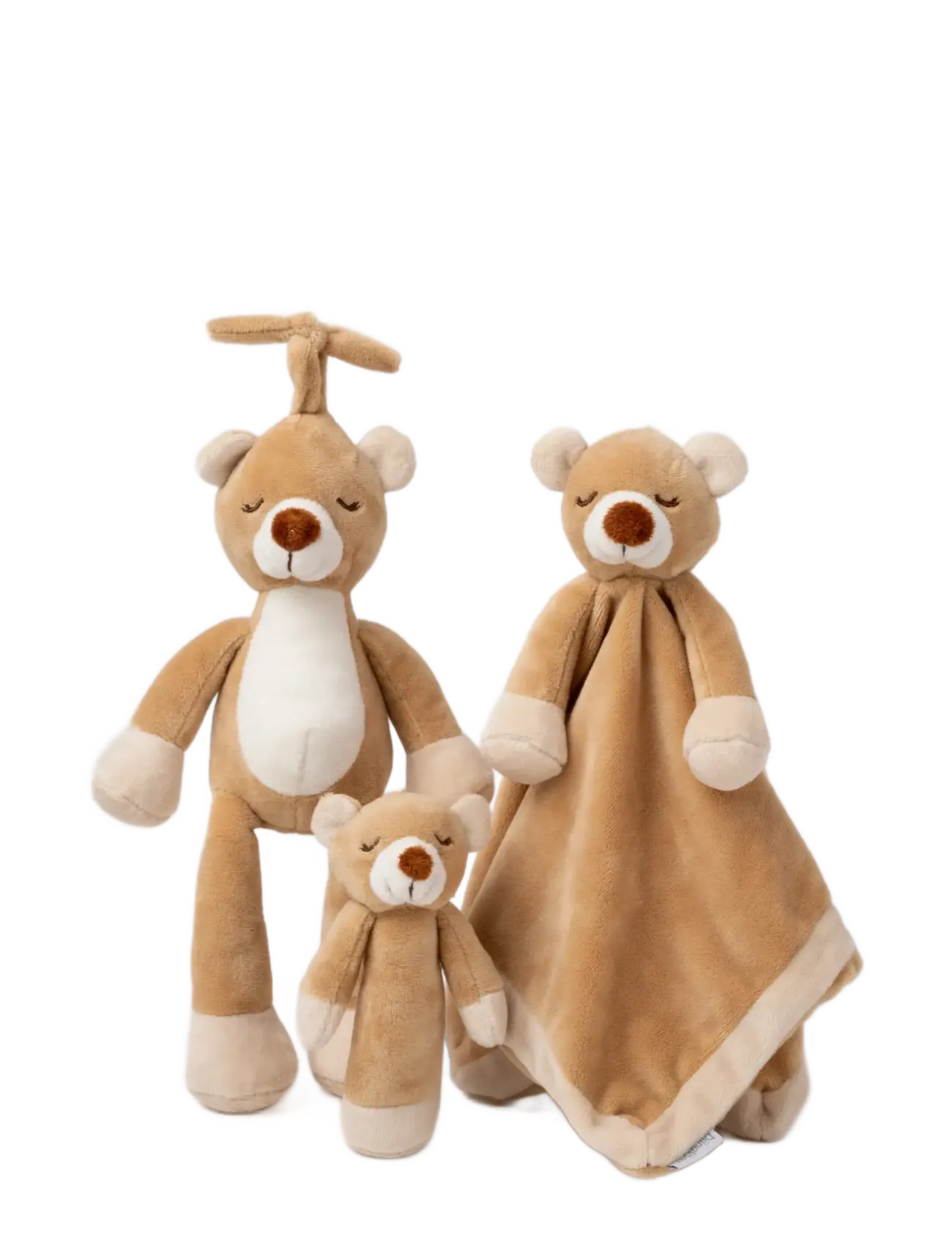 Teddykompaniet - Diinglisar, Teddybear, rattle - najniższe ceny - beige - 2