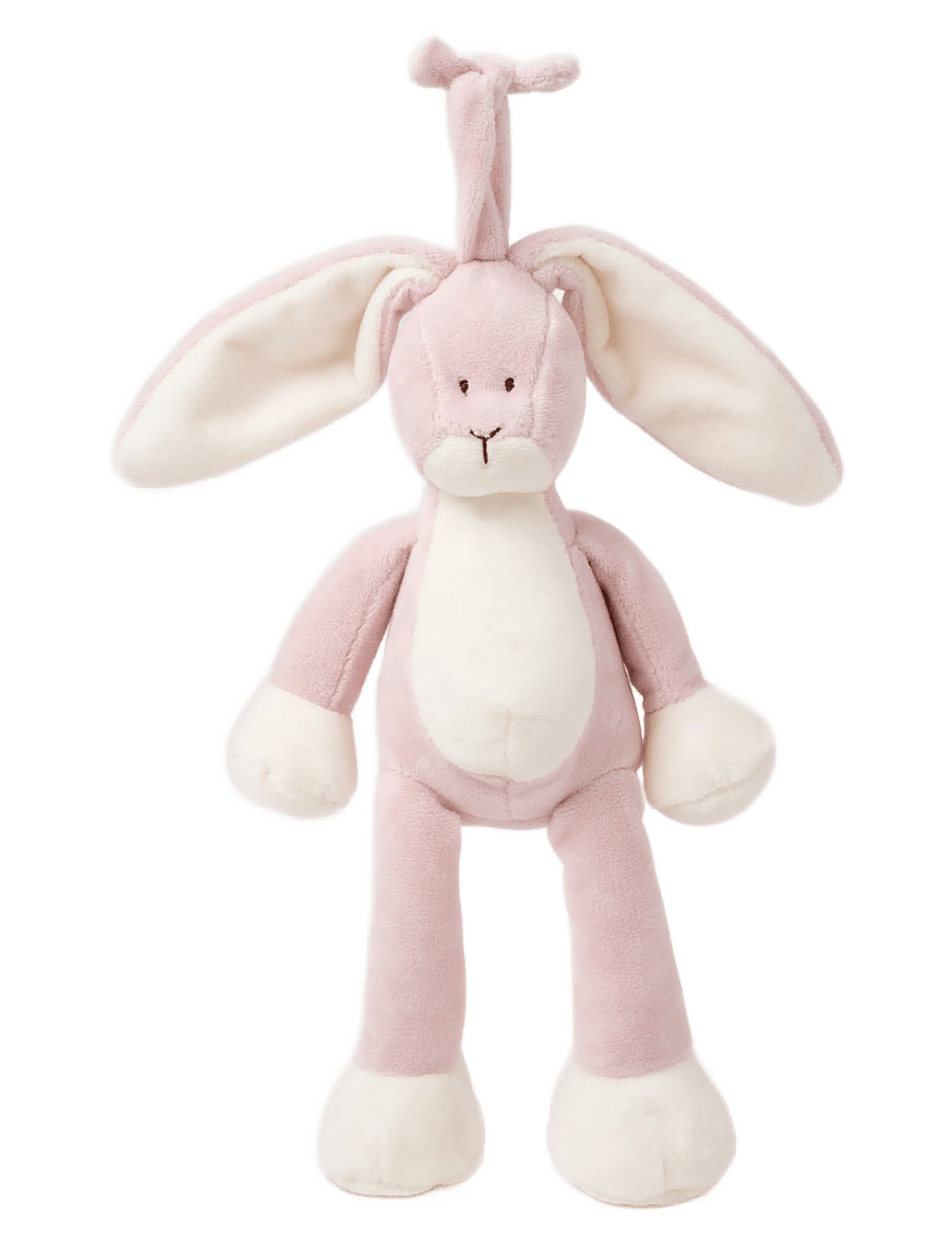 Teddykompaniet - Diinglisar, Musical, Rabbit, Dusty Pink - pehmed loomad - pink - 0