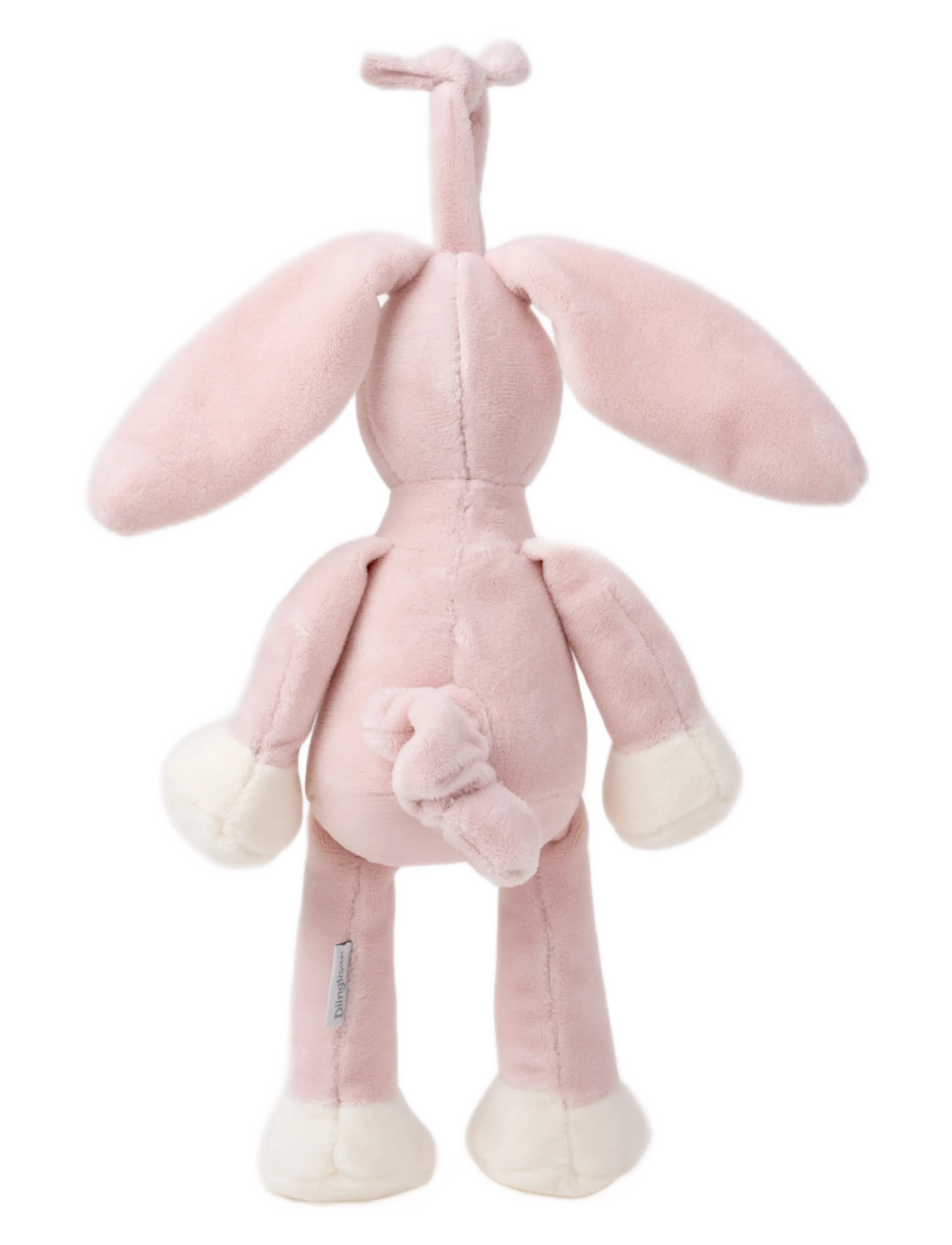 Teddykompaniet - Diinglisar, Musical, Rabbit, Dusty Pink - stuffed animals - pink - 2