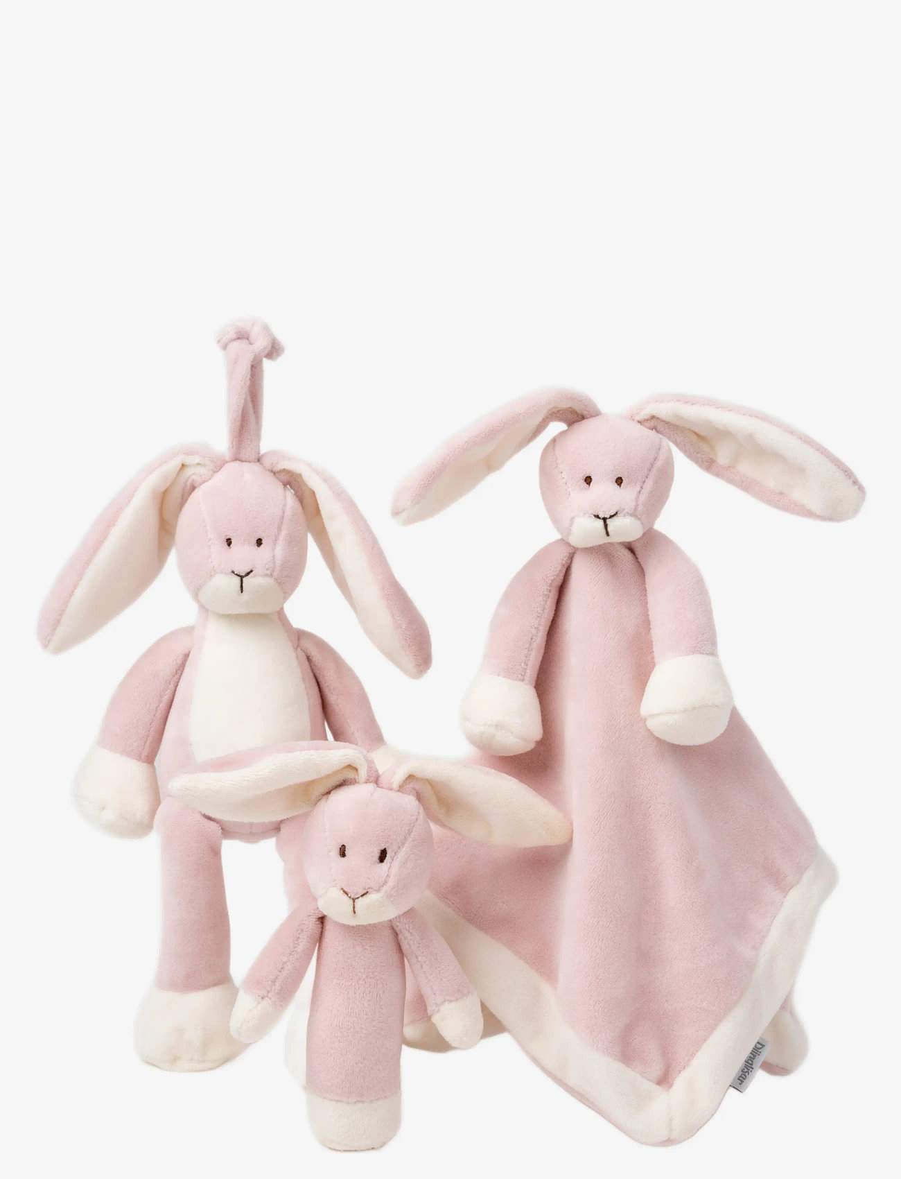 Teddykompaniet - Diinglisar, Musical, Rabbit, Dusty Pink - pehmed loomad - pink - 3