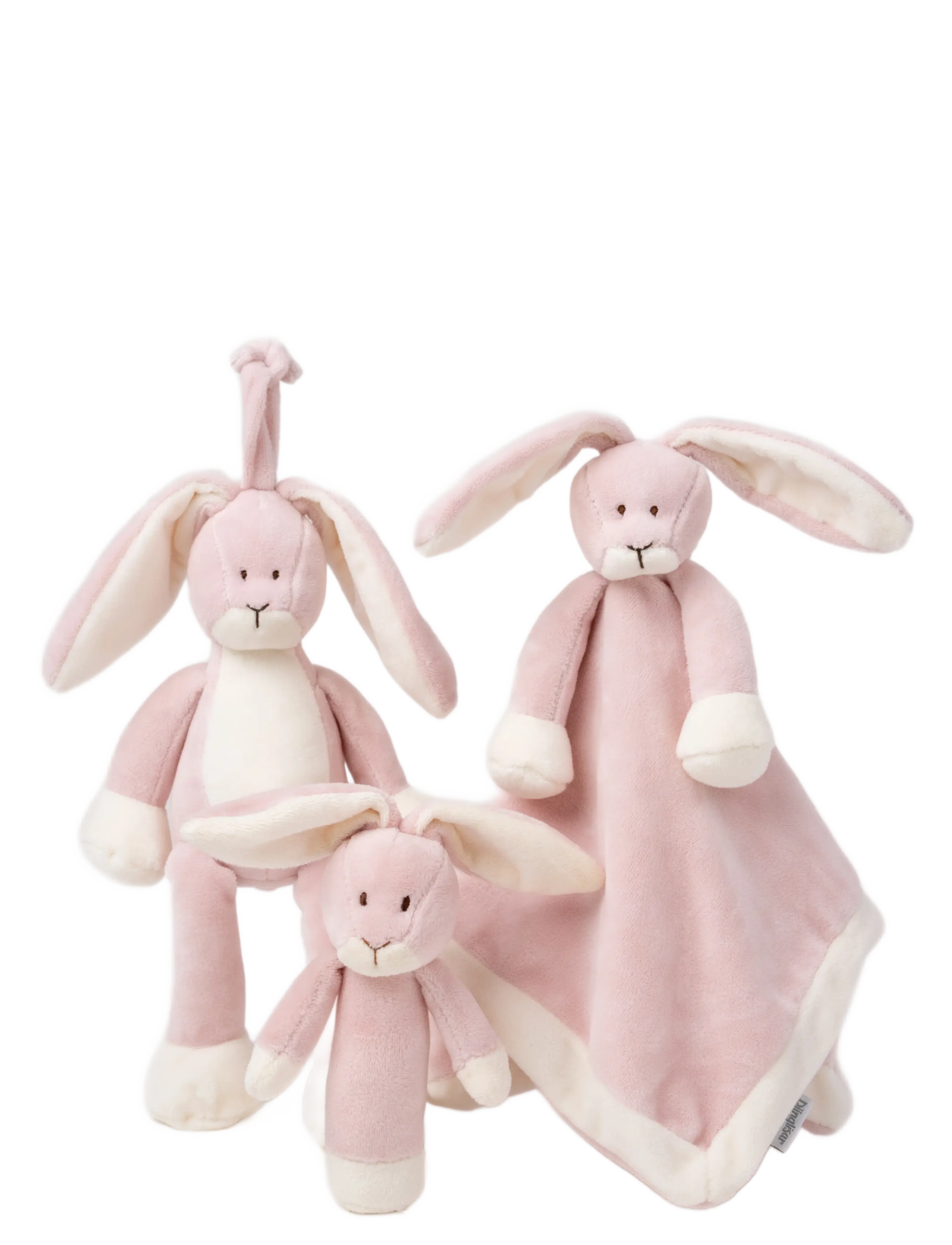 Teddykompaniet - Diinglisar, Musical, Rabbit, Dusty Pink - stuffed animals - pink - 3