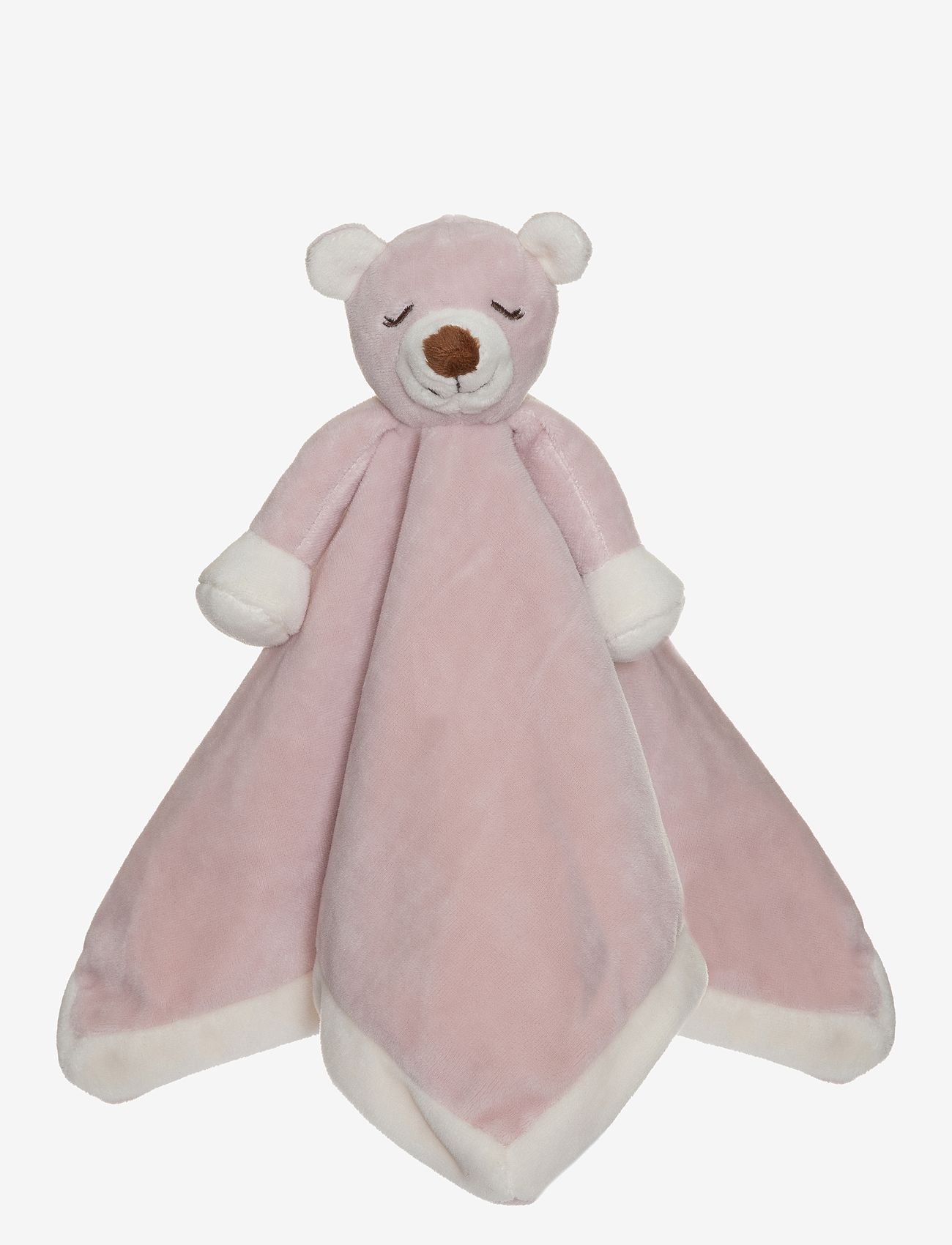 Teddykompaniet - Diinglisar, Blankie, Teddybear, Dusty pink - schmusetuch - pink - 1