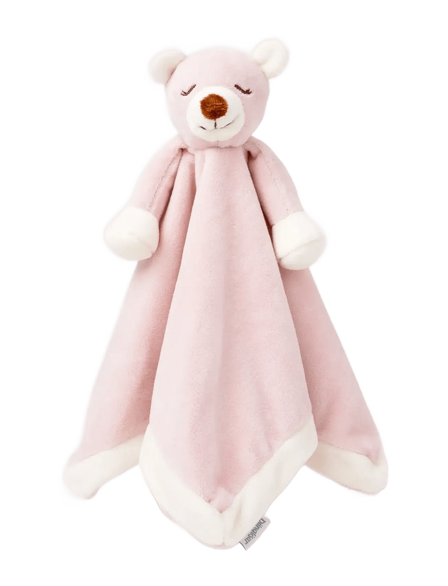 Teddykompaniet - Diinglisar, Blankie, Teddybear, Dusty pink - die niedrigsten preise - pink - 0