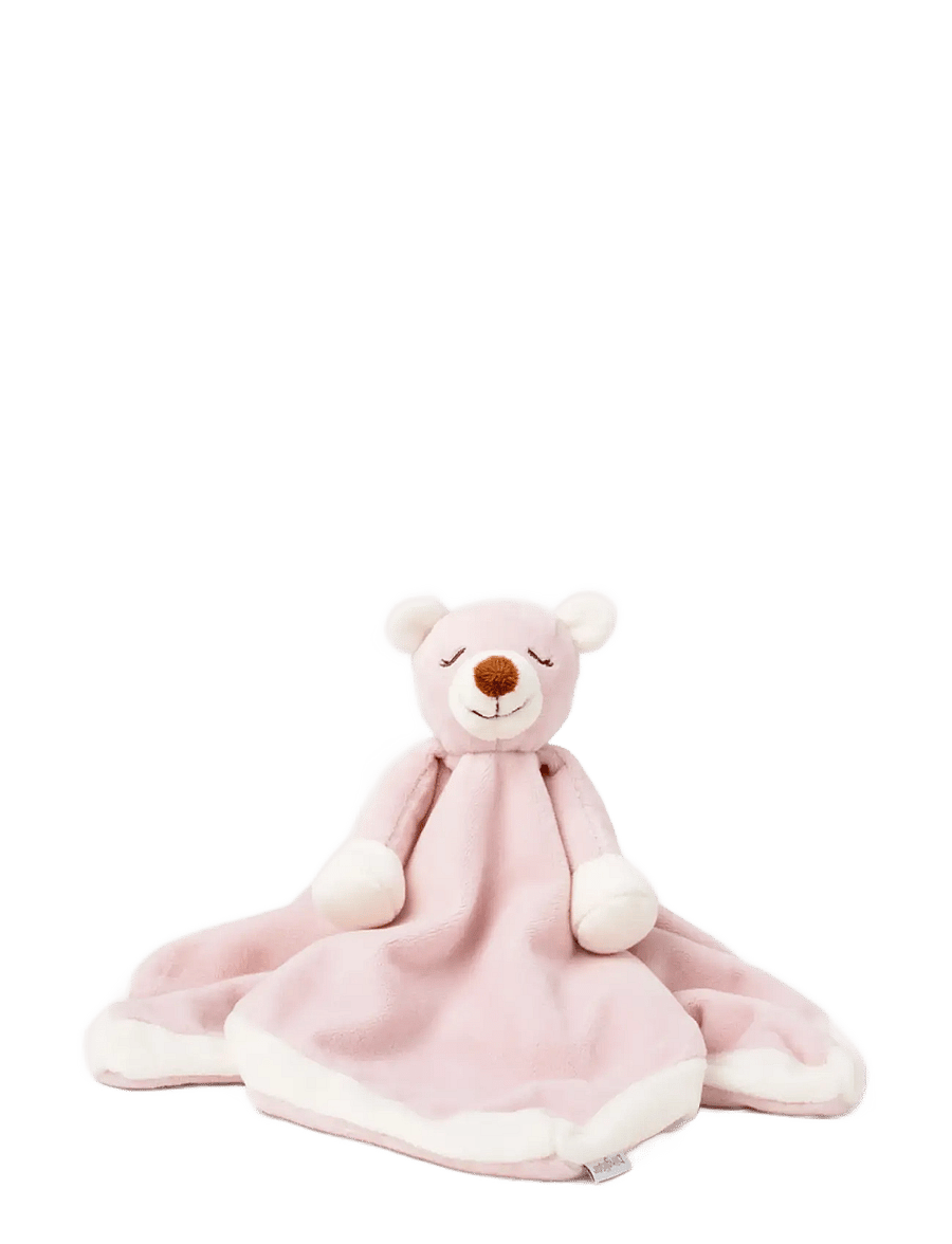 Teddykompaniet - Diinglisar, Blankie, Teddybear, Dusty pink - die niedrigsten preise - pink - 1