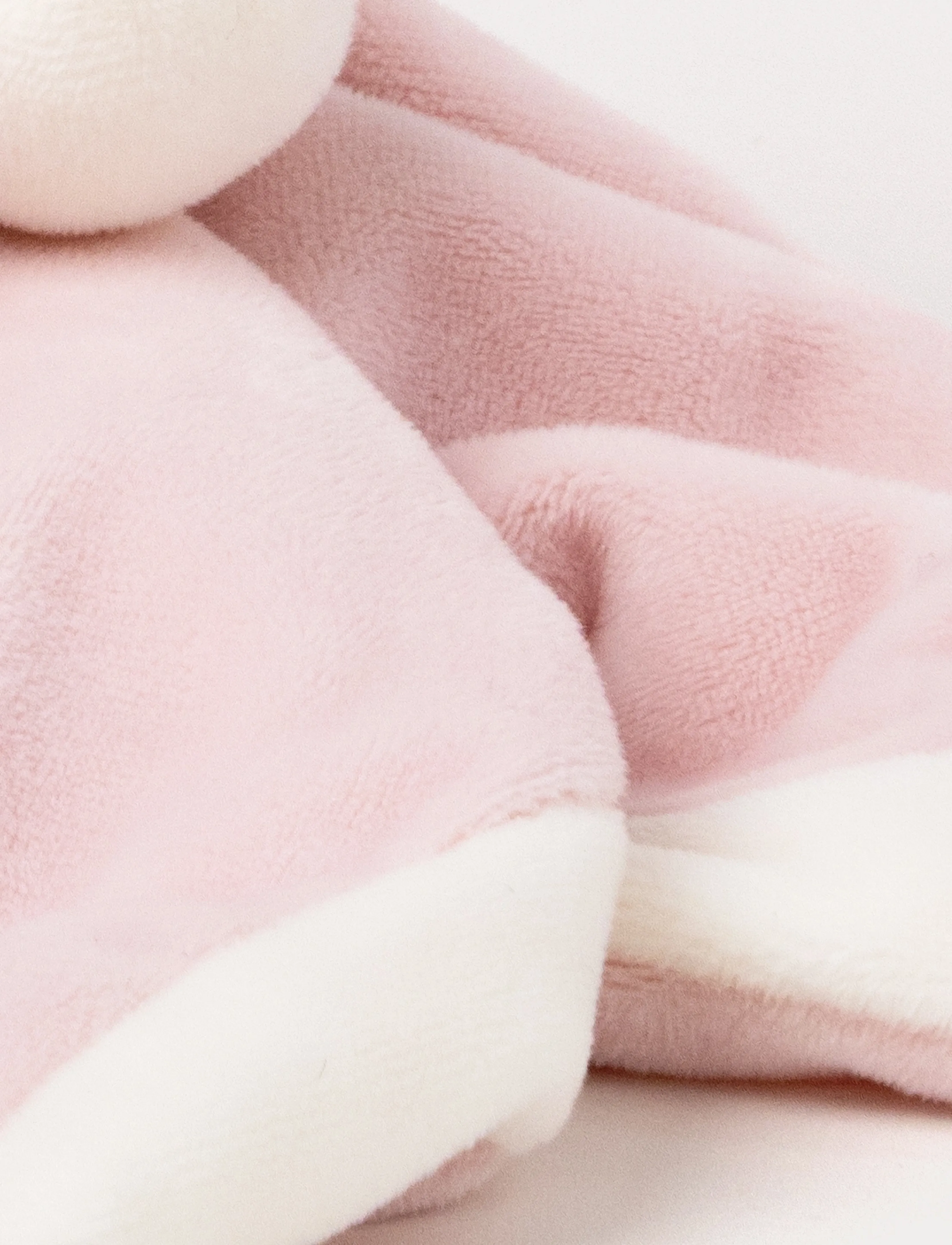 Teddykompaniet - Diinglisar, Blankie, Teddybear, Dusty pink - couvertures câlins - pink - 4