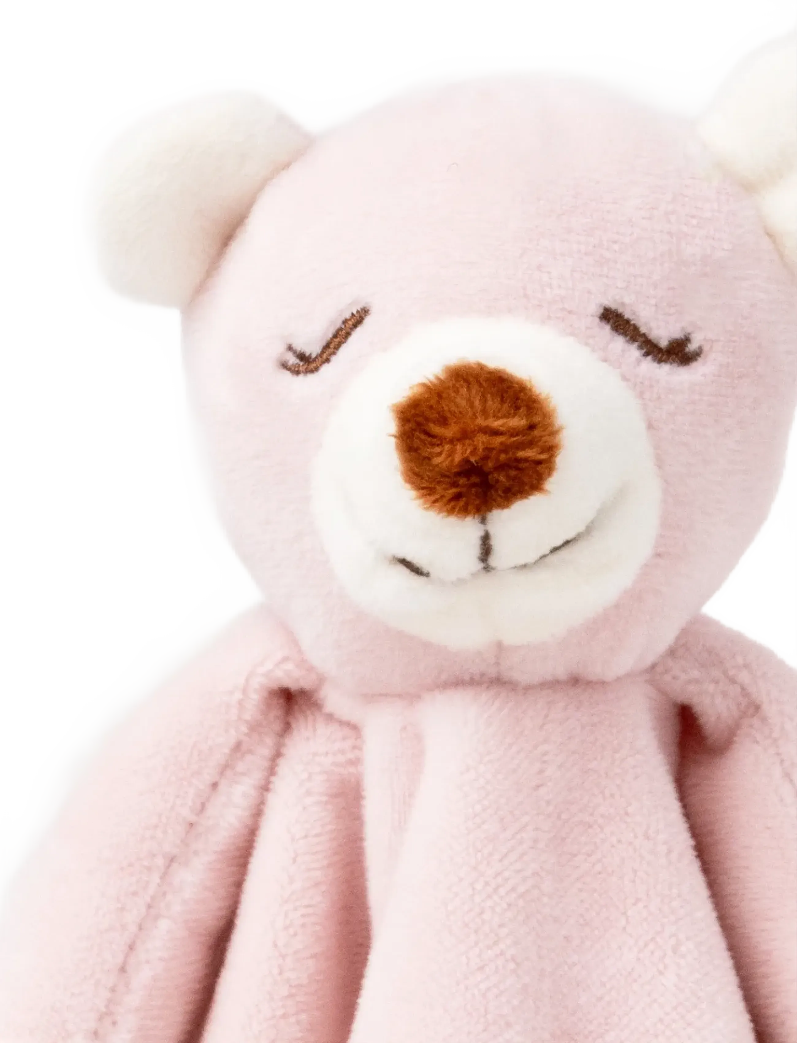Teddykompaniet - Diinglisar, Blankie, Teddybear, Dusty pink - couvertures câlins - pink - 5