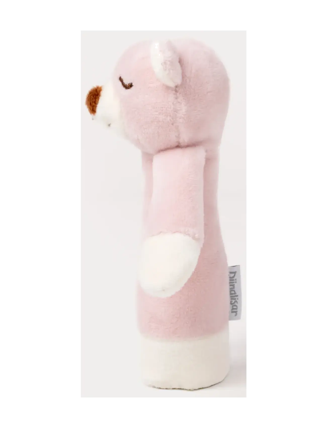 Teddykompaniet - Diinglisar, Rattle, Teddybear, Dusty pink - grabuļi - pink - 1