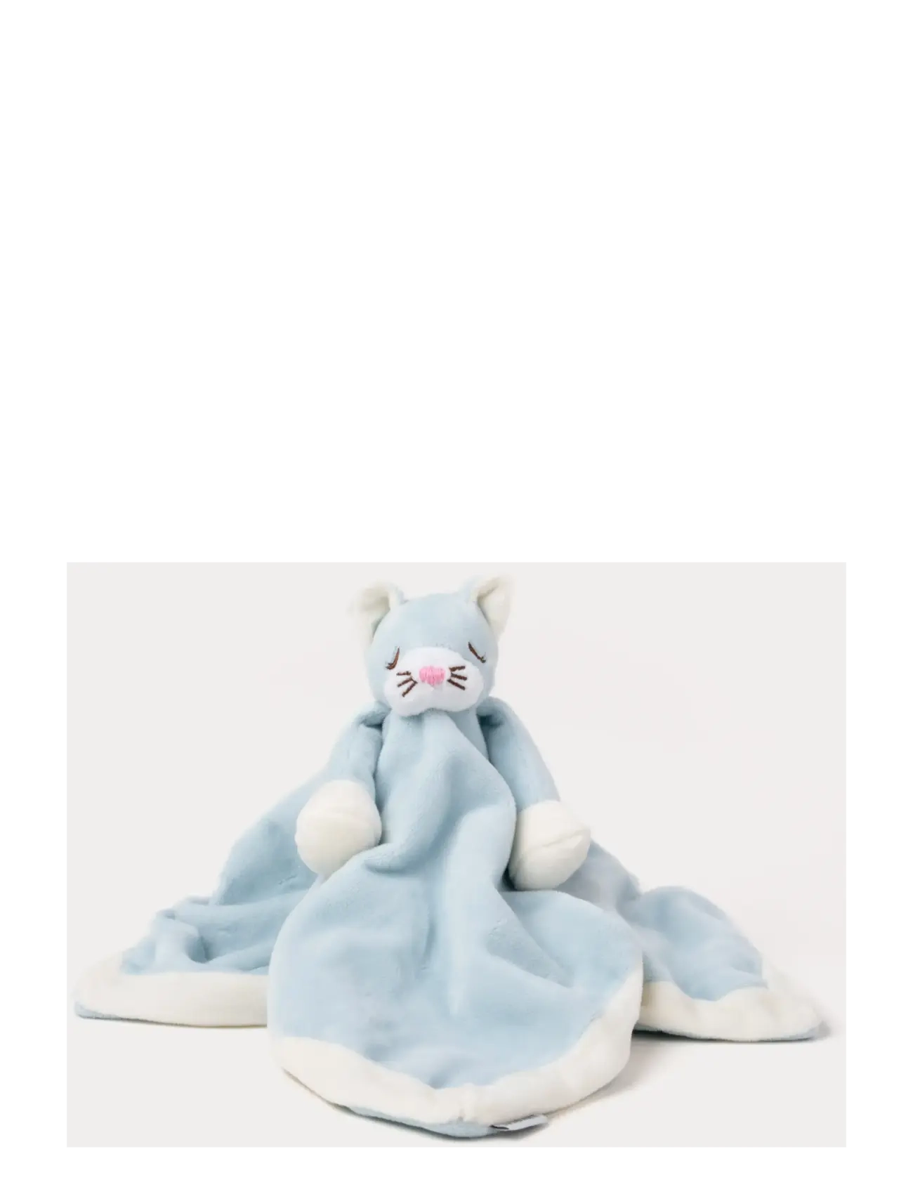 Teddykompaniet - Diinglisar, Blankie, Cat, Baby blue - cuddle blankets - blue - 1