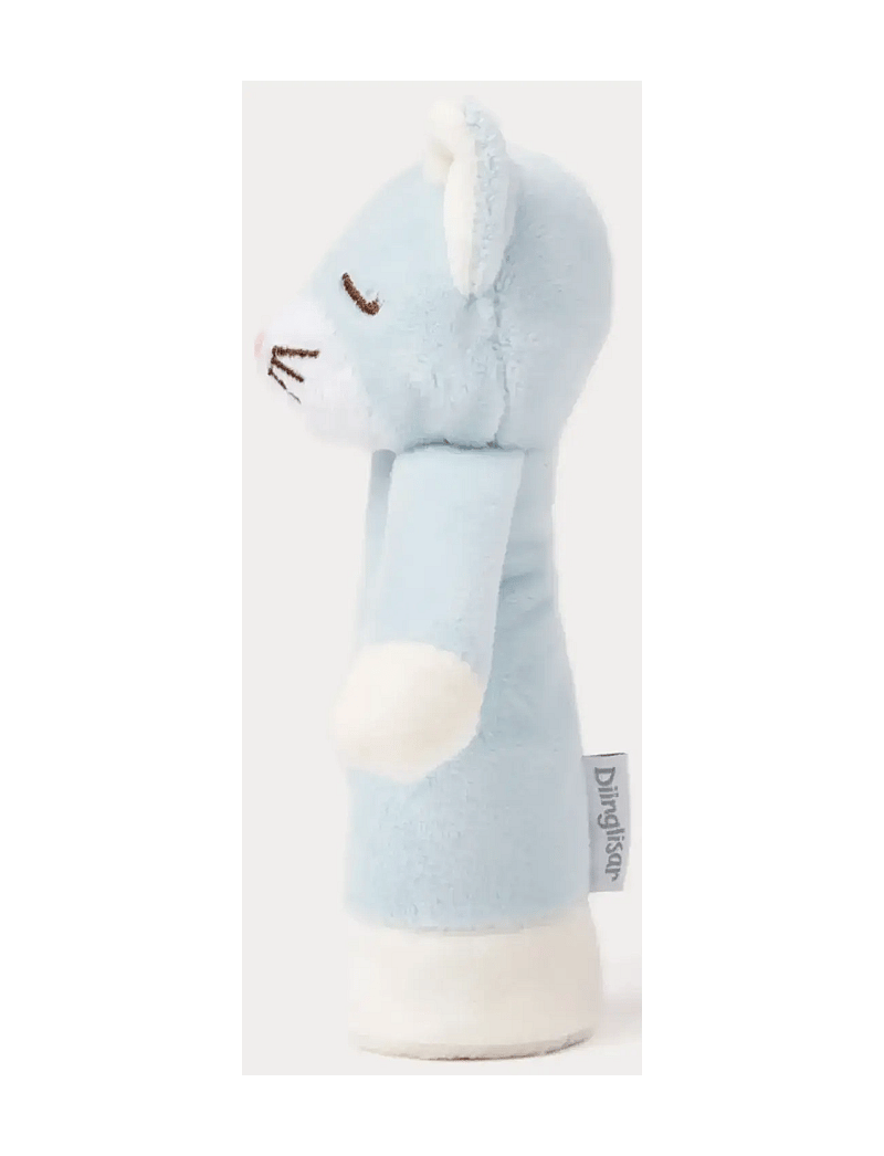 Teddykompaniet - Diinglisar, Rattle, Cat, Baby blue - rasseln - blue - 2