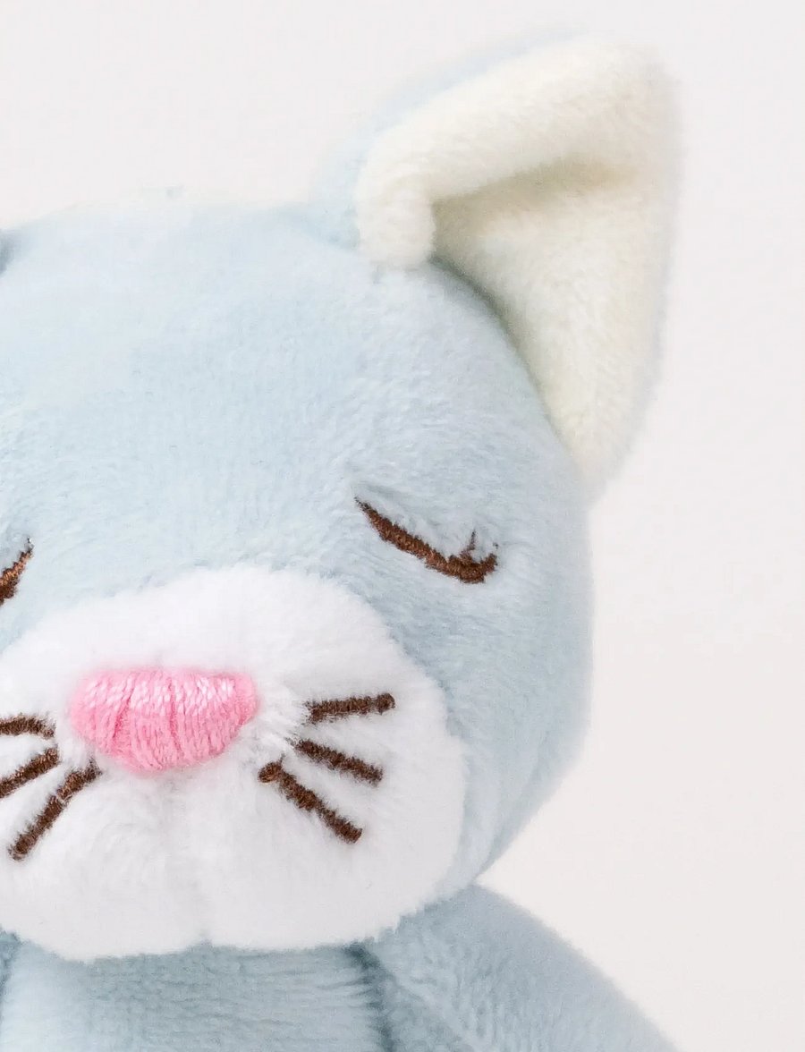 Teddykompaniet - Diinglisar, Rattle, Cat, Baby blue - kõrinad - blue - 3