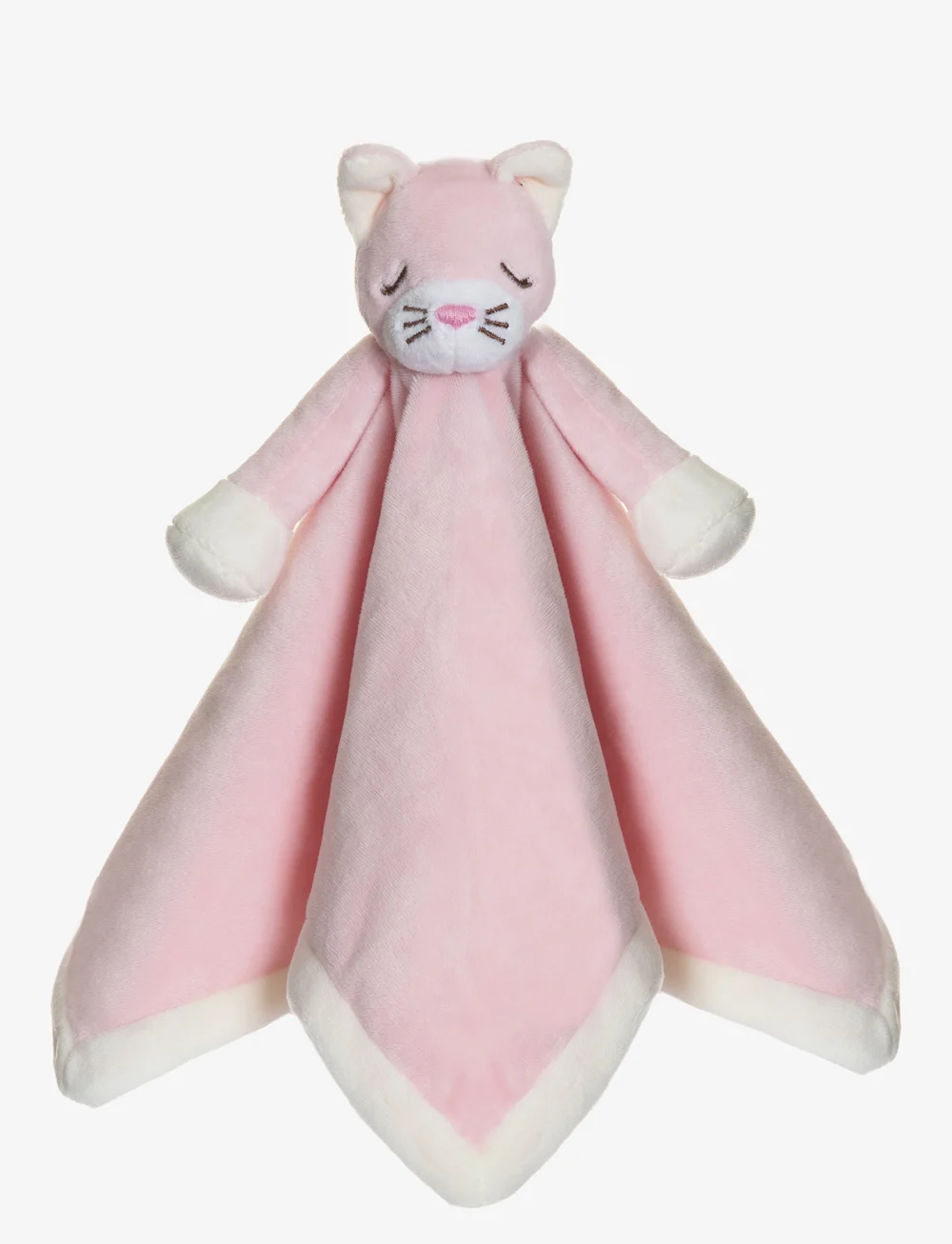 Teddykompaniet - Diinglisar, Blankie, Cat, Baby pink - cuddle blankets - pink - 1